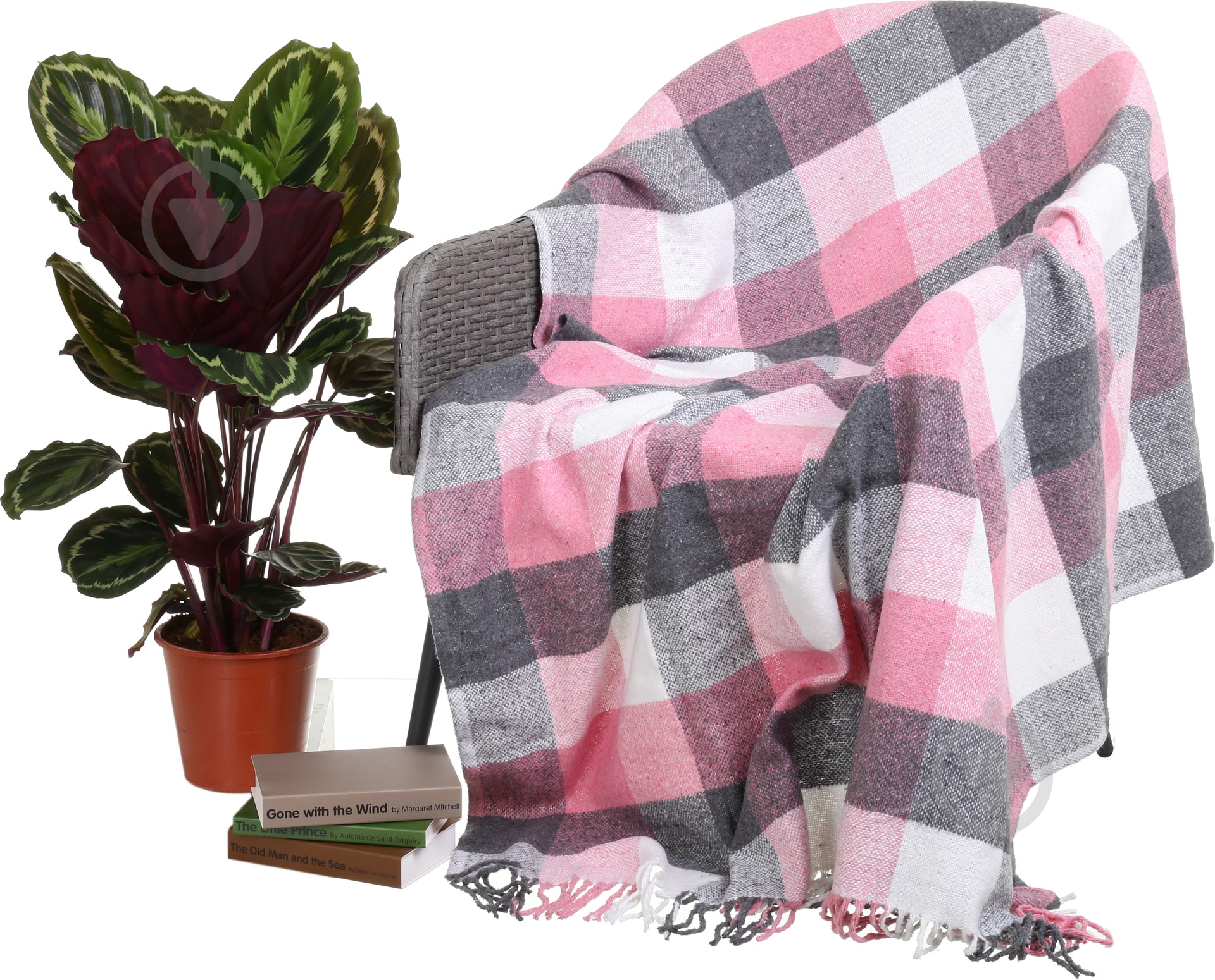 Плед Palermo 140x200 см в ассортименте Vladi - фото 17