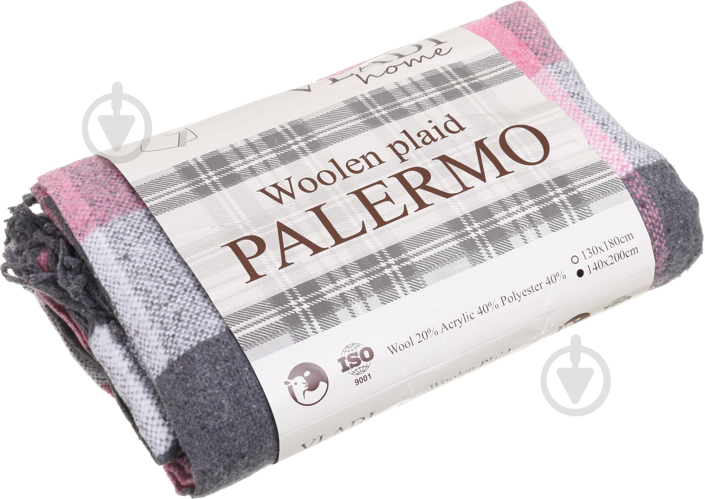 Плед Palermo 140x200 см в ассортименте Vladi - фото 8