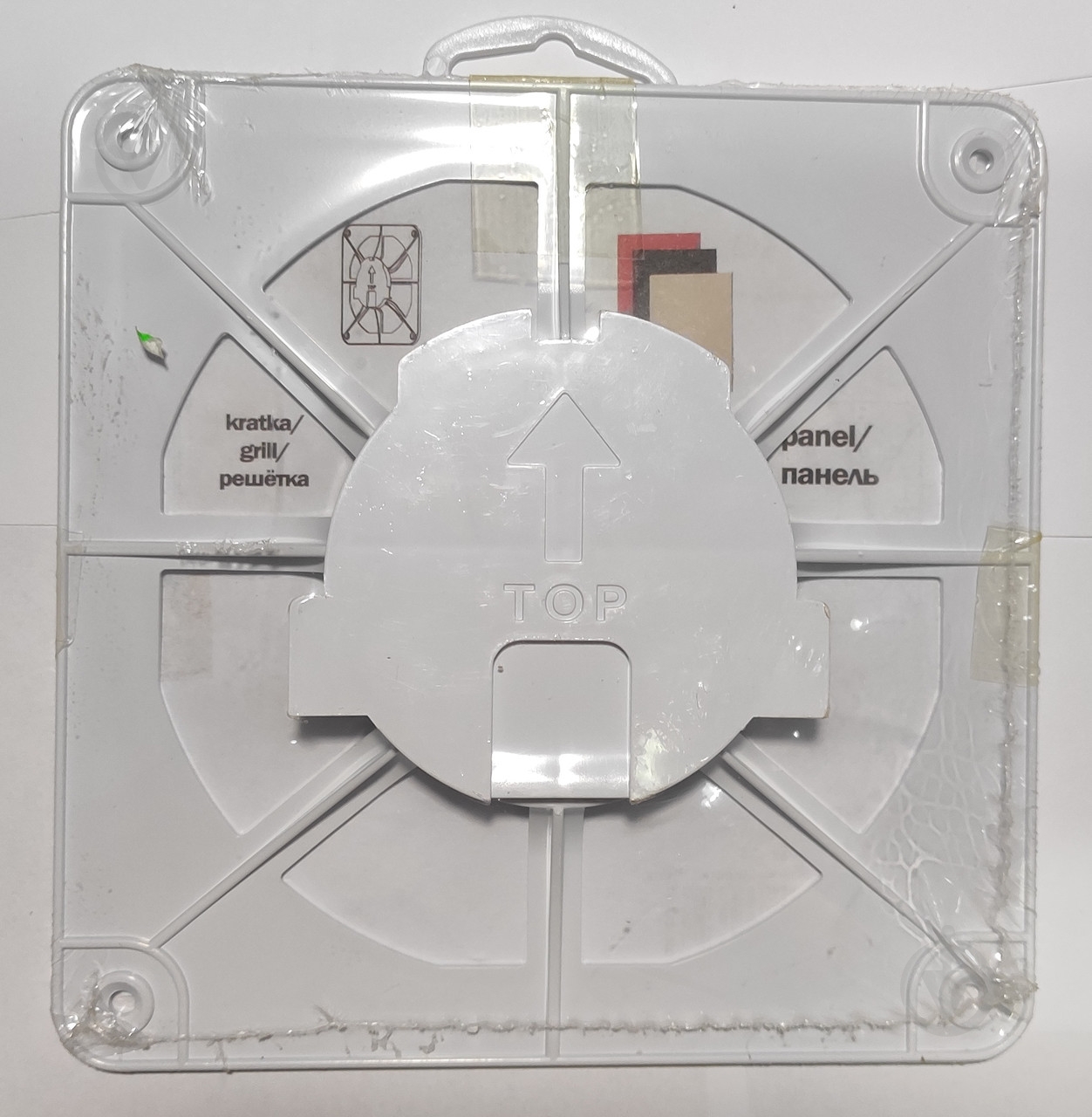 Декоративная панель AirRoxy решетка для панелей drim 150x150 white (02-300) - фото 5
