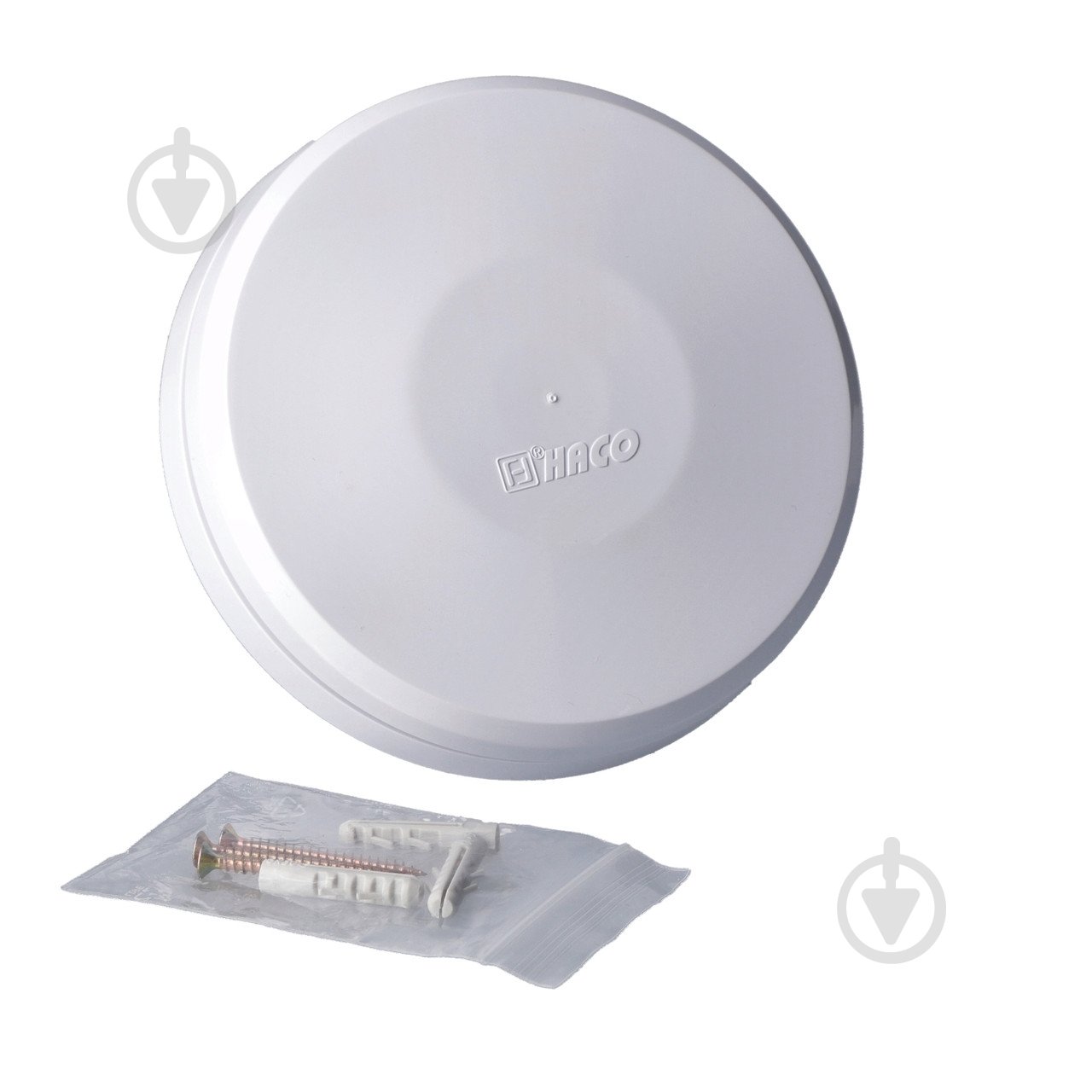 Анемостат AirRoxy приточно-вытяжной АА 100 мм 02-059 пластик белый - фото 1