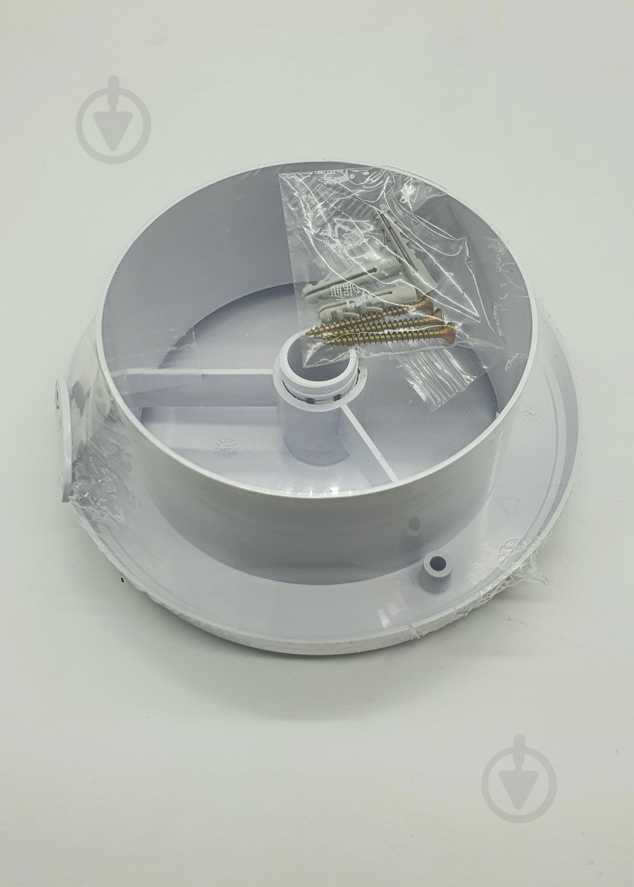 Анемостат AirRoxy приточно-вытяжной АА 100 мм 02-059 пластик белый - фото 4