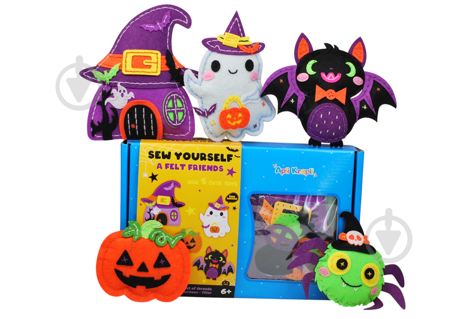 Набір Аплі Краплі Зший сам «Хелловінський» - фото 1 Набір Аплі Краплі Зший сам «Хелловінський» - фото 1