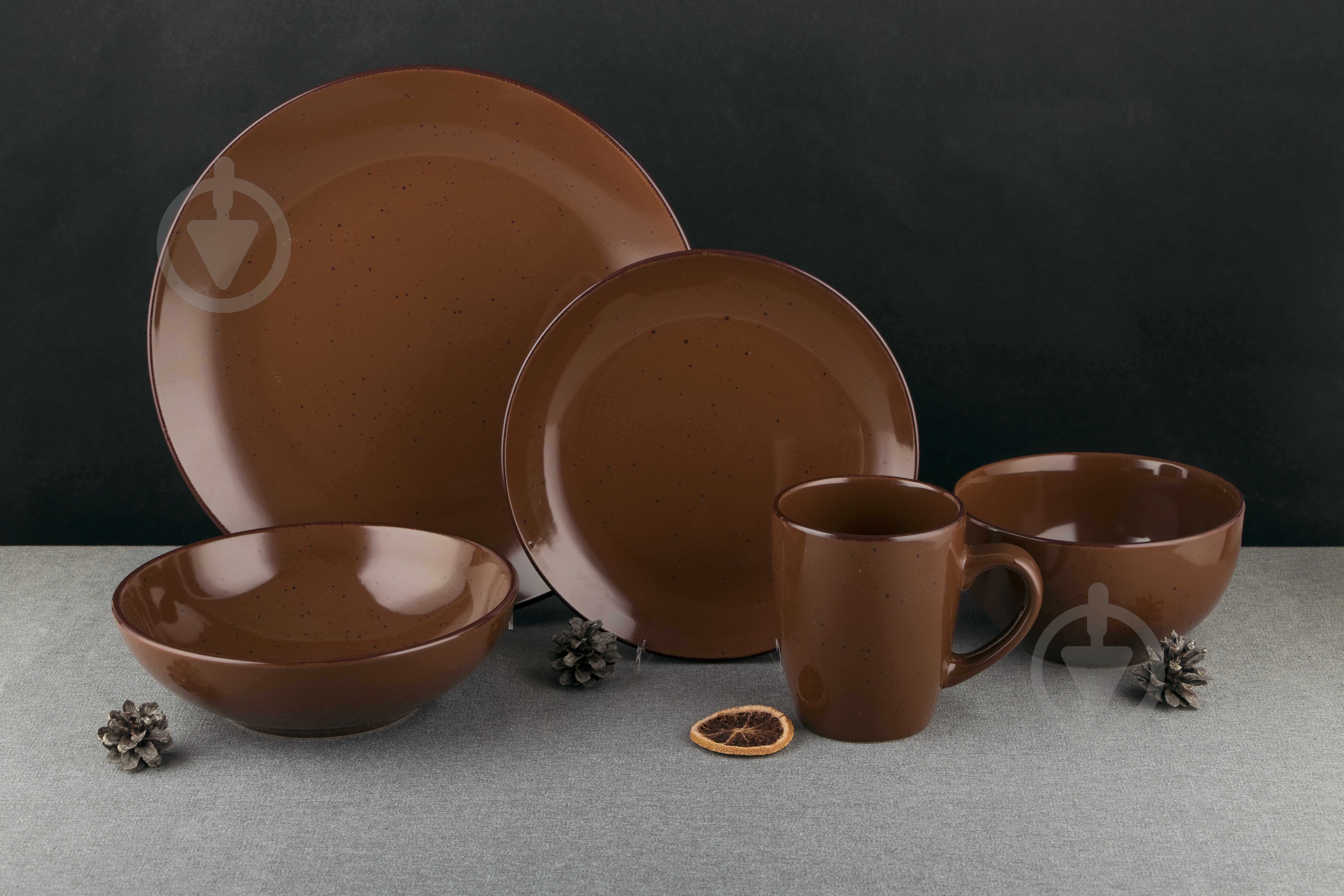 Чашка Vittora VT-P-3360С шоколад 360 мл - фото 5