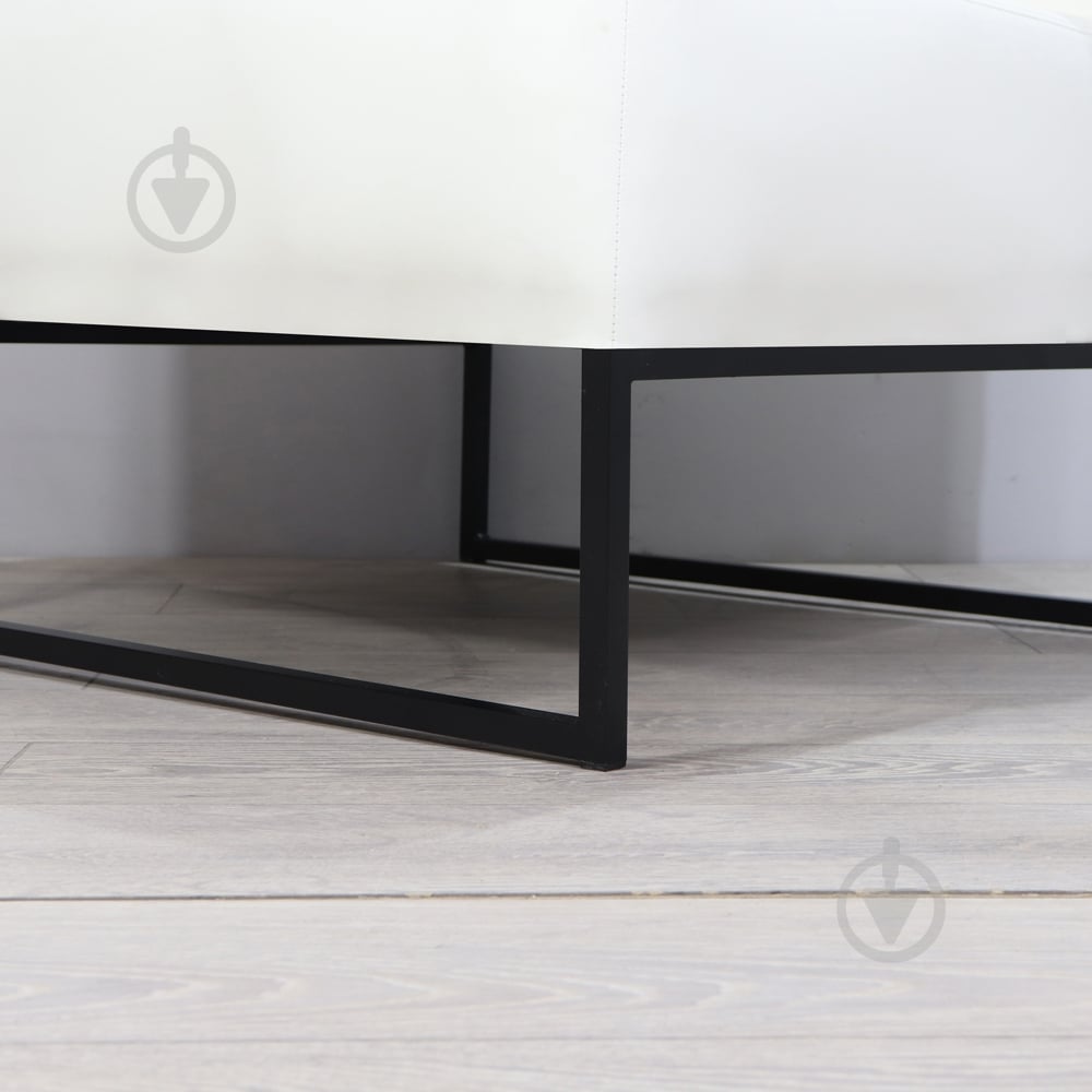 Диван модульний Richman Лаунж кутовий каркас чорний роккі 01 білий 770x770x830 мм - фото 24