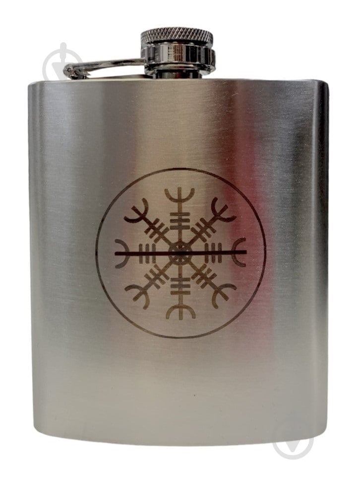 Фляга 4PROFI Шлем страха 7OZ 200 мл - фото 1