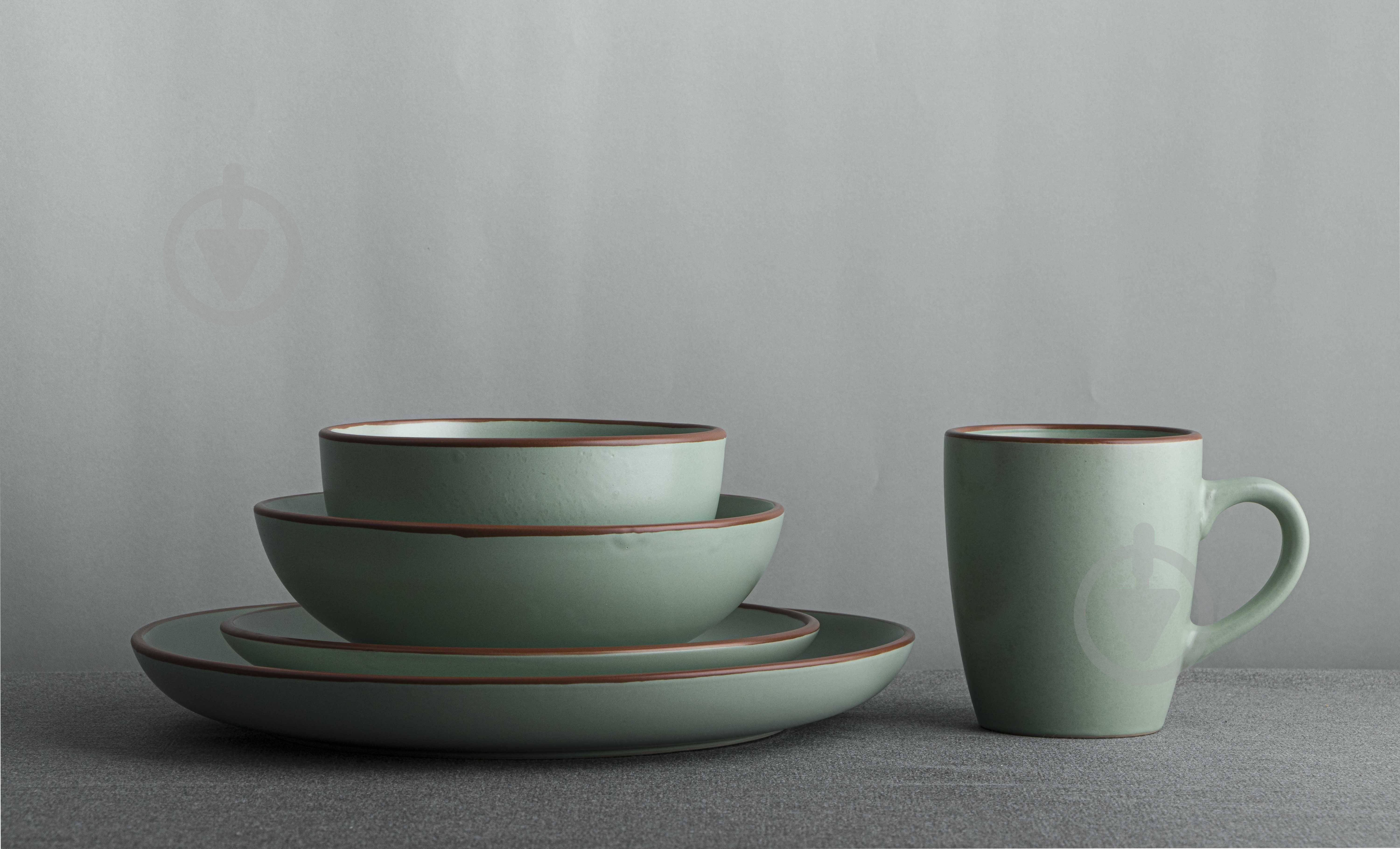 Чашка Vittora VT-P-3350M мята 350 мл - фото 2