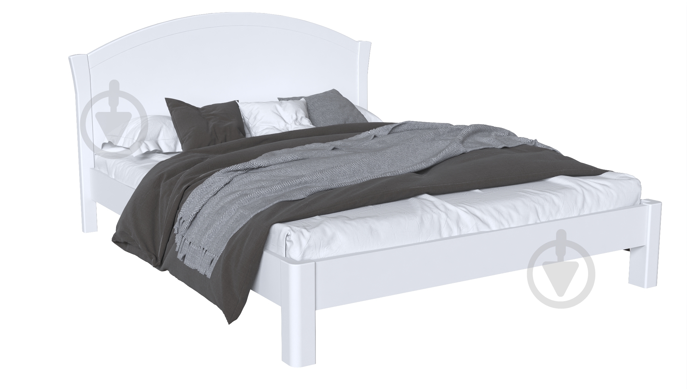 Ліжко DA-KAS Angel Elegant 160x200 см білий - фото 1 Ліжко DA-KAS Angel Elegant 160x200 см білий - фото 1