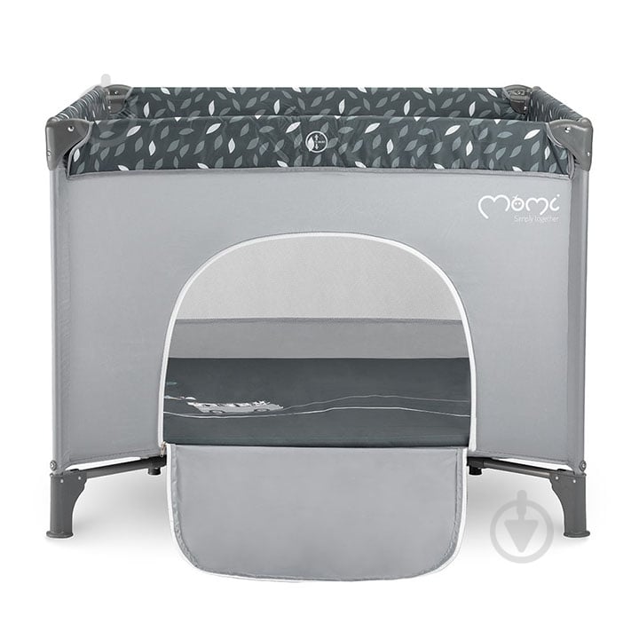 Игровой манеж MoMi Mamu grey LOZE00018 - фото 1