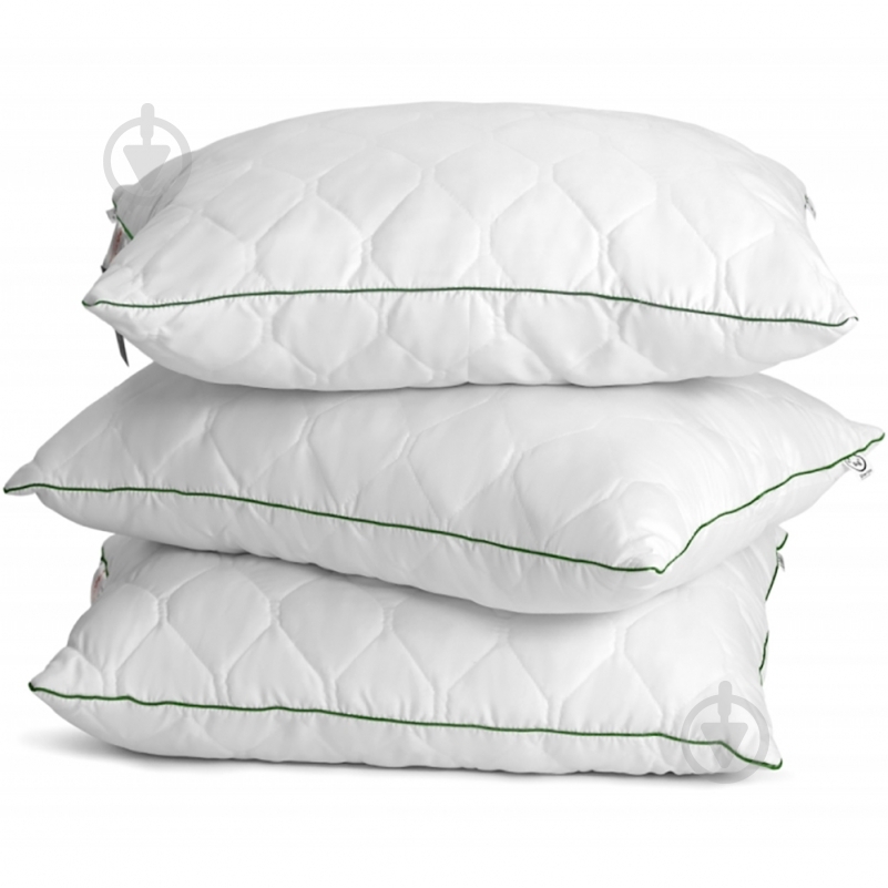 Подушка №1470 Eco Line Memory foam пружна MirSon 45x45 см білий - фото 4