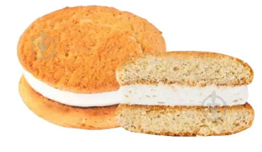 Печенье-сэндвич Really ENJOY сендвияWhite magic со вкусом пломбира 1,8 кг - фото 1