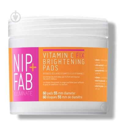 Диски для лица Nip+Fab с витамином С 80 мл - фото 1 Диски для лица Nip+Fab с витамином С 80 мл - фото 1