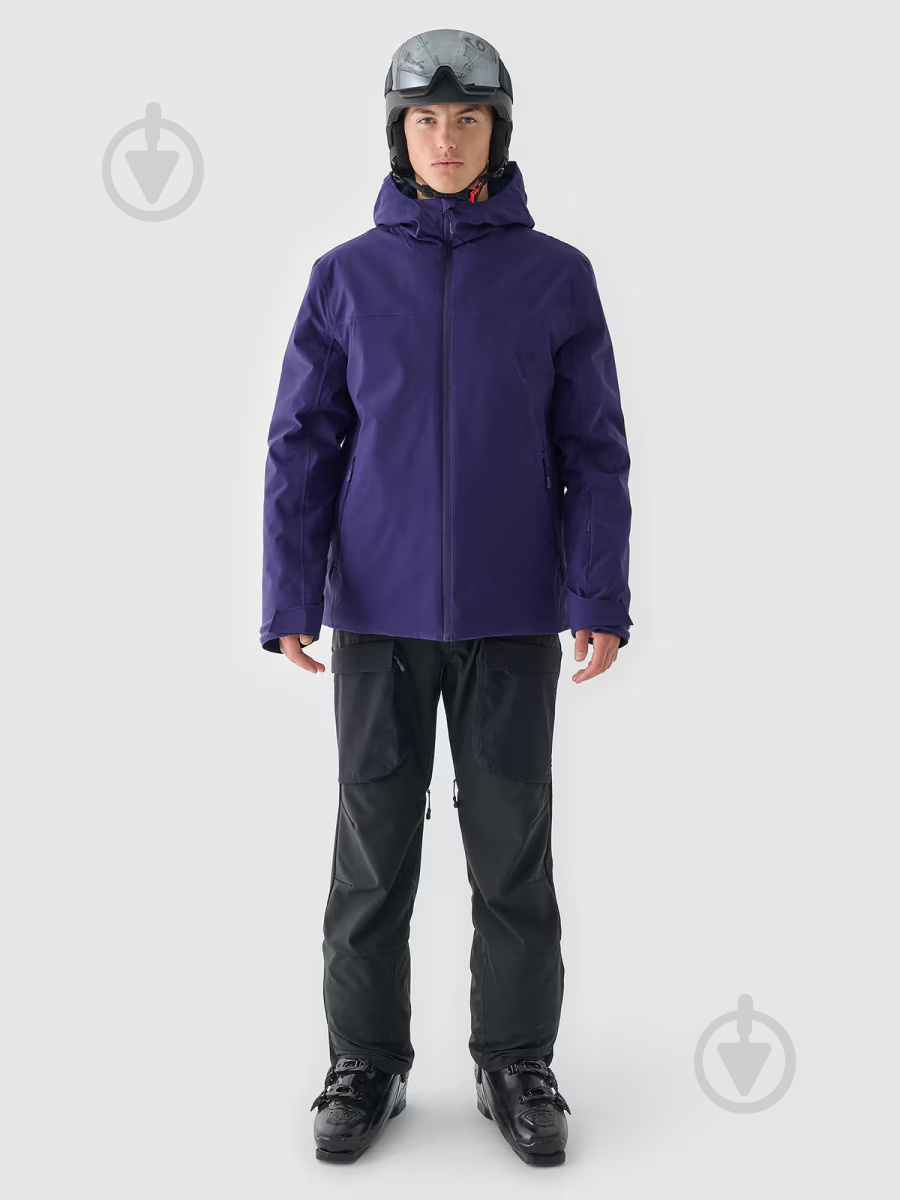 Куртка чоловіча зимова 4F TECHNICAL JACKET M579 4FWAW24TTJAM579-31S р.XL синя - фото 5 Куртка чоловіча зимова 4F TECHNICAL JACKET M579 4FWAW24TTJAM579-31S р.XL синя - фото 5