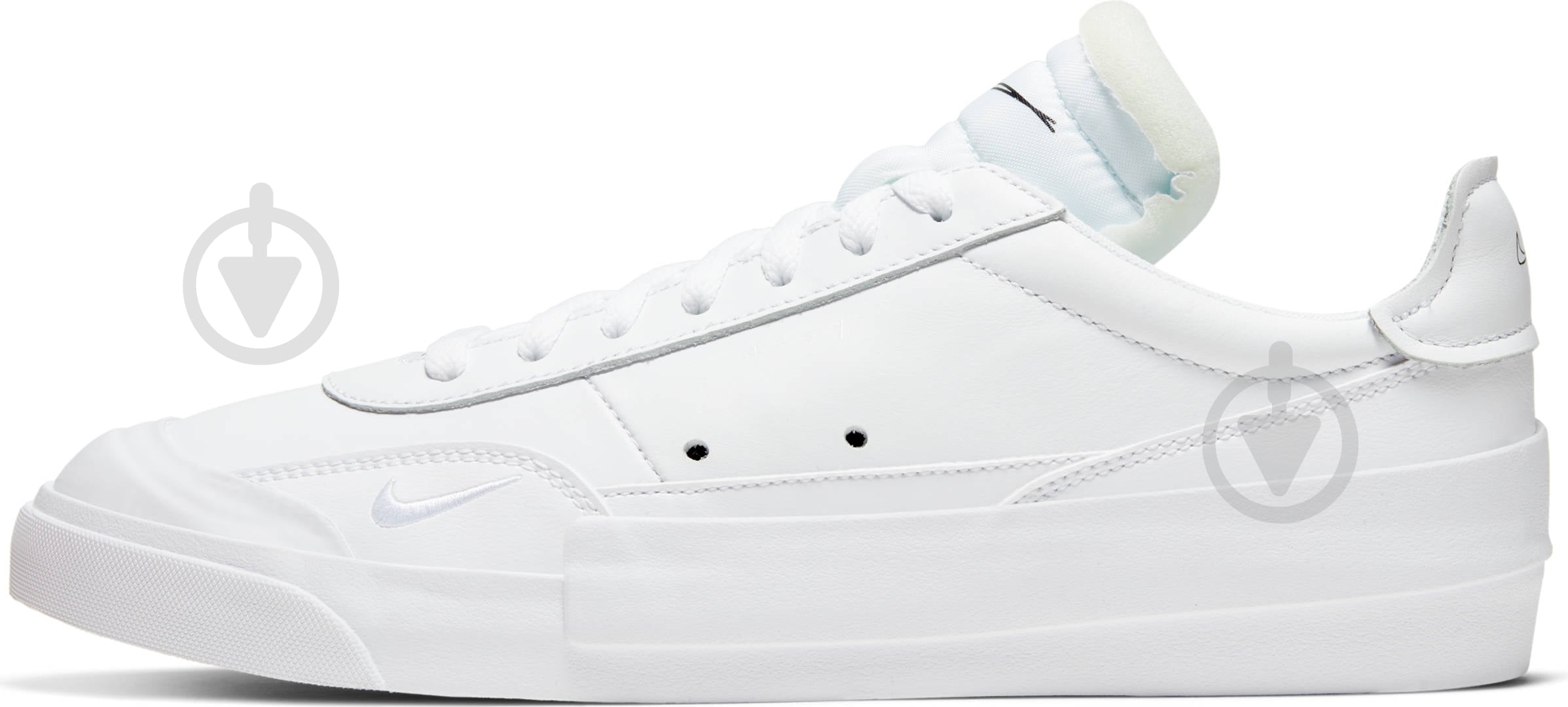 Кроссовки мужские демисезонные Nike Drop Type CN6916-100 р.45 белые - фото 5