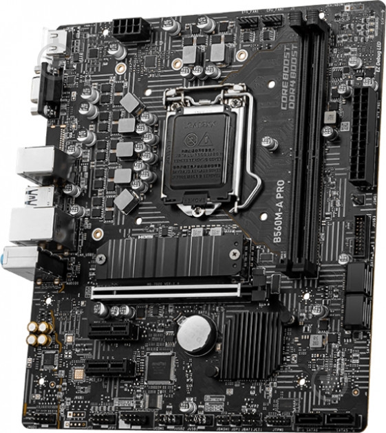 Материнская плата MSI B560M-A PRO (Socket 1200, Intel B560, mirco ATX) - фото 2