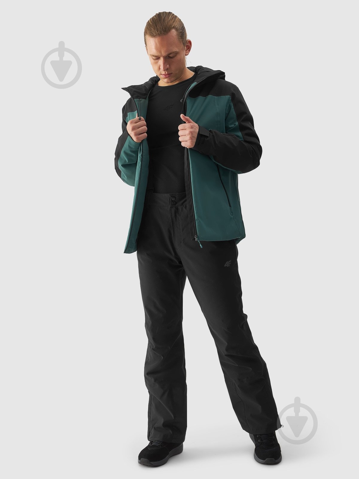 Куртка мужская зимняя 4F TECHNICAL JACKET M579 4FWAW24TTJAM579-46S р.XL зеленая - фото 3