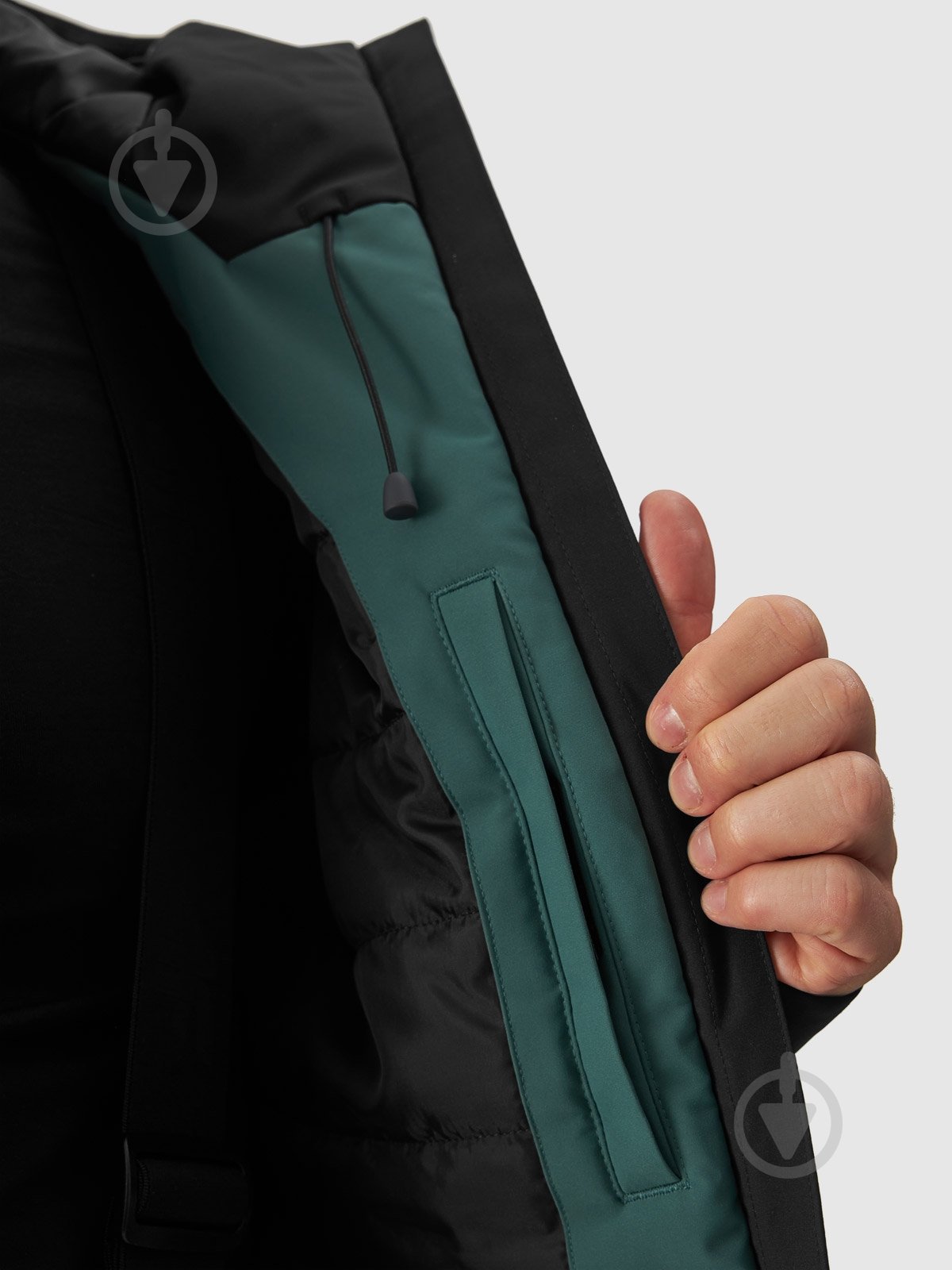 Куртка мужская зимняя 4F TECHNICAL JACKET M579 4FWAW24TTJAM579-46S р.XL зеленая - фото 6