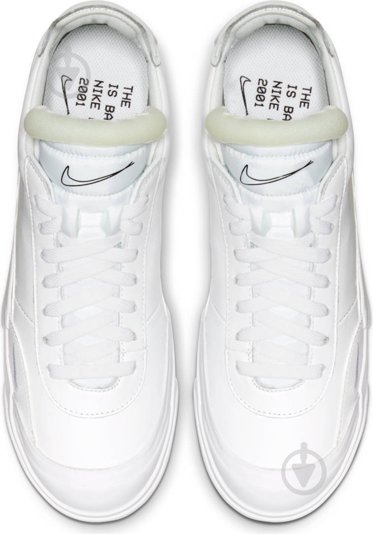 Кроссовки мужские демисезонные Nike Drop Type CN6916-100 р.42,5 белые - фото 7