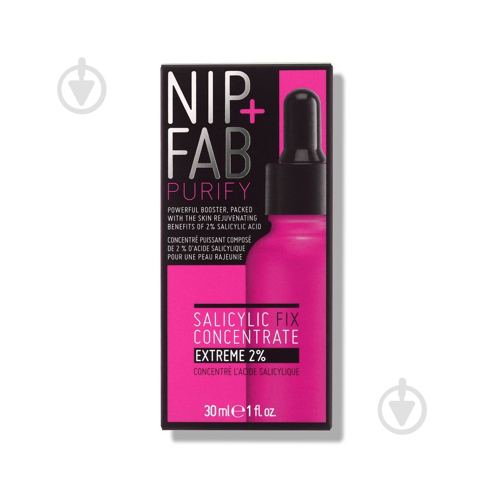 Микропилинг концентрированный Nip+Fab с салициловой кислотой 2% Extreme 30 мл - фото 2 Микропилинг концентрированный Nip+Fab с салициловой кислотой 2% Extreme 30 мл - фото 2