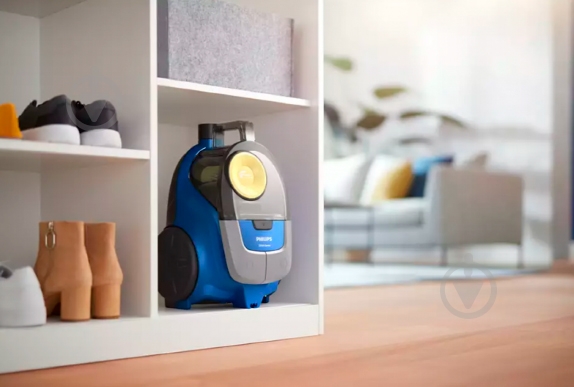 ВІТРИНА! Пилосос Philips PowerPro GO XB2125/09 grey/blue - фото 7