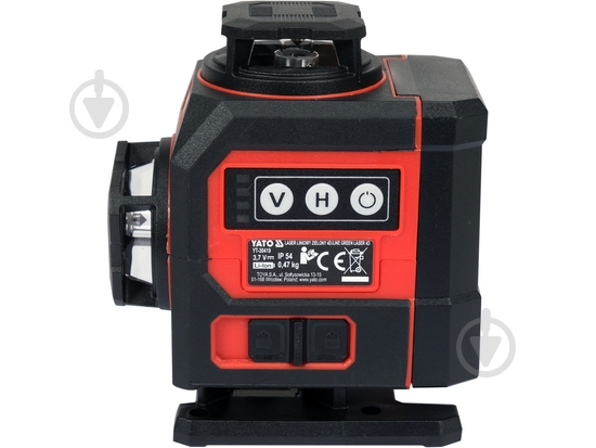 Уровень лазерный YATO YT-30419 - фото 5 Уровень лазерный YATO YT-30419 - фото 5