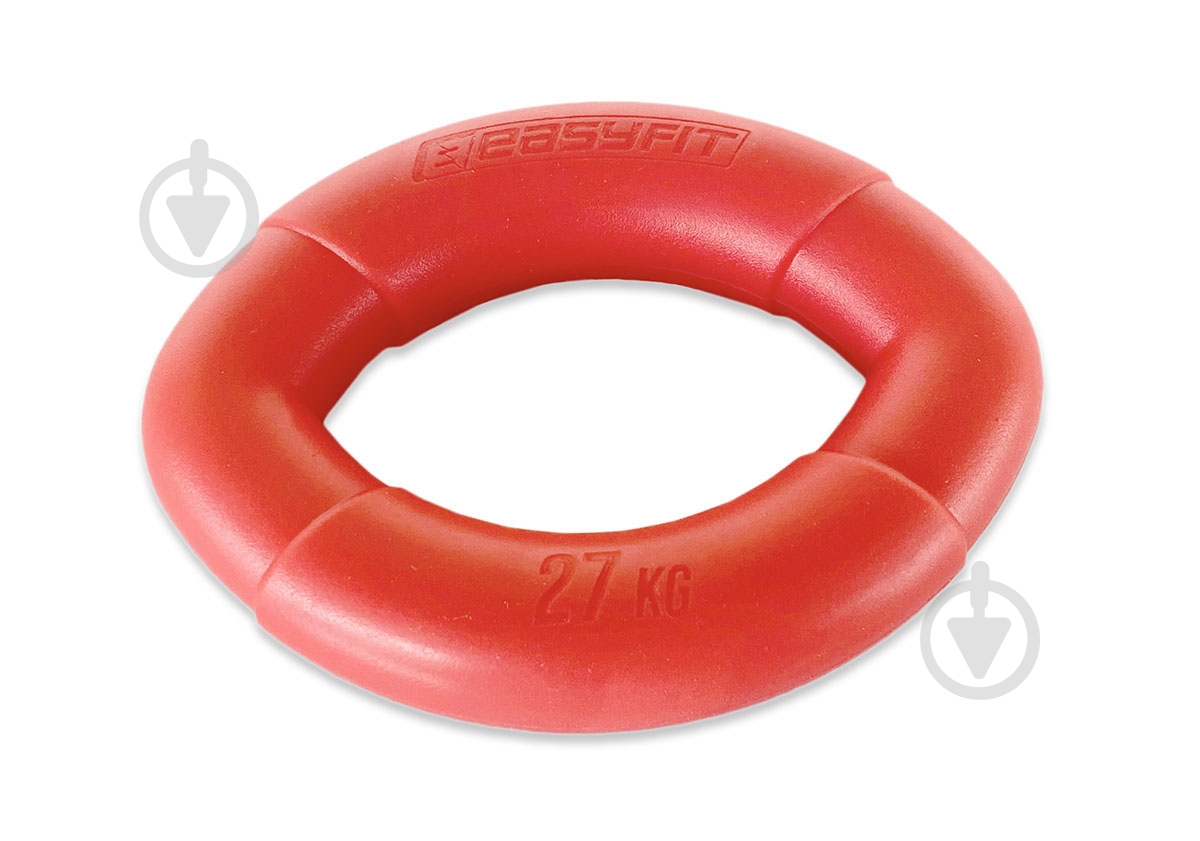 Эспандер EasyFit кистевой Elliptic 27 кг красный EF-1903-60 - фото 1