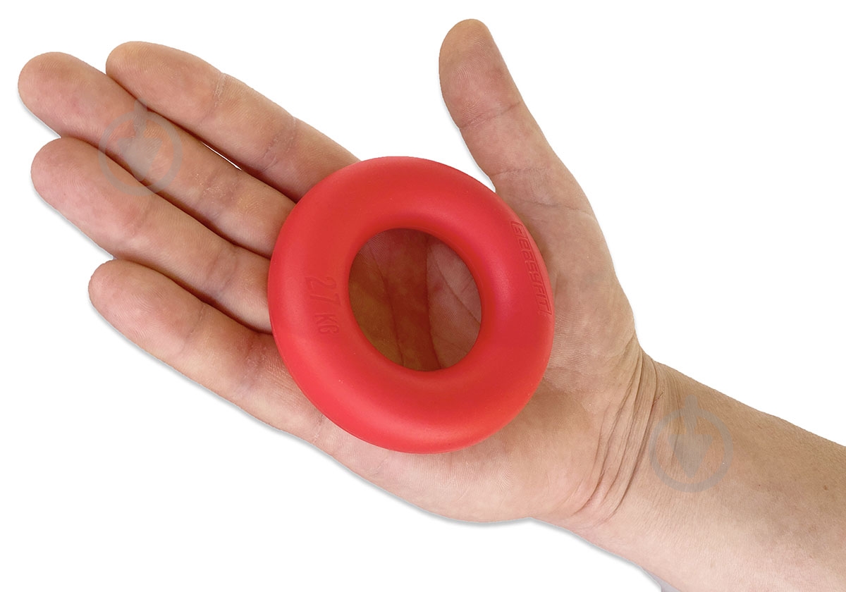 Еспандер EasyFit кистьовий кільце Ring 27 кг червоний EF-1904-60 - фото 3