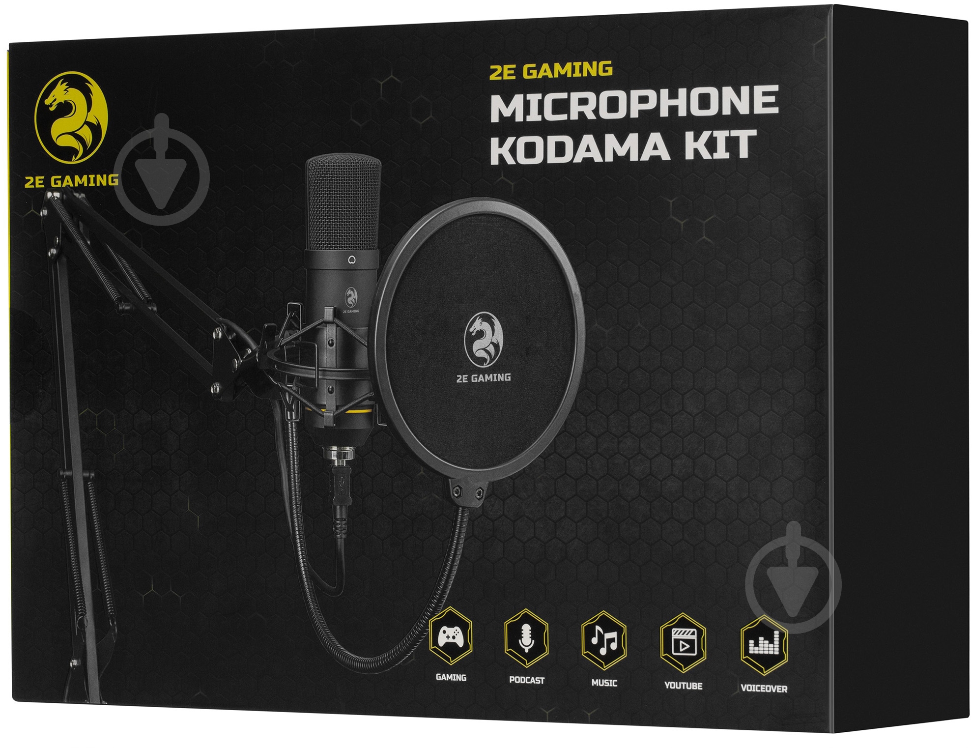 Микрофон 2E Gaming Kodama Kit, Black (2E-MG-STR-KITMIC) - фото 10