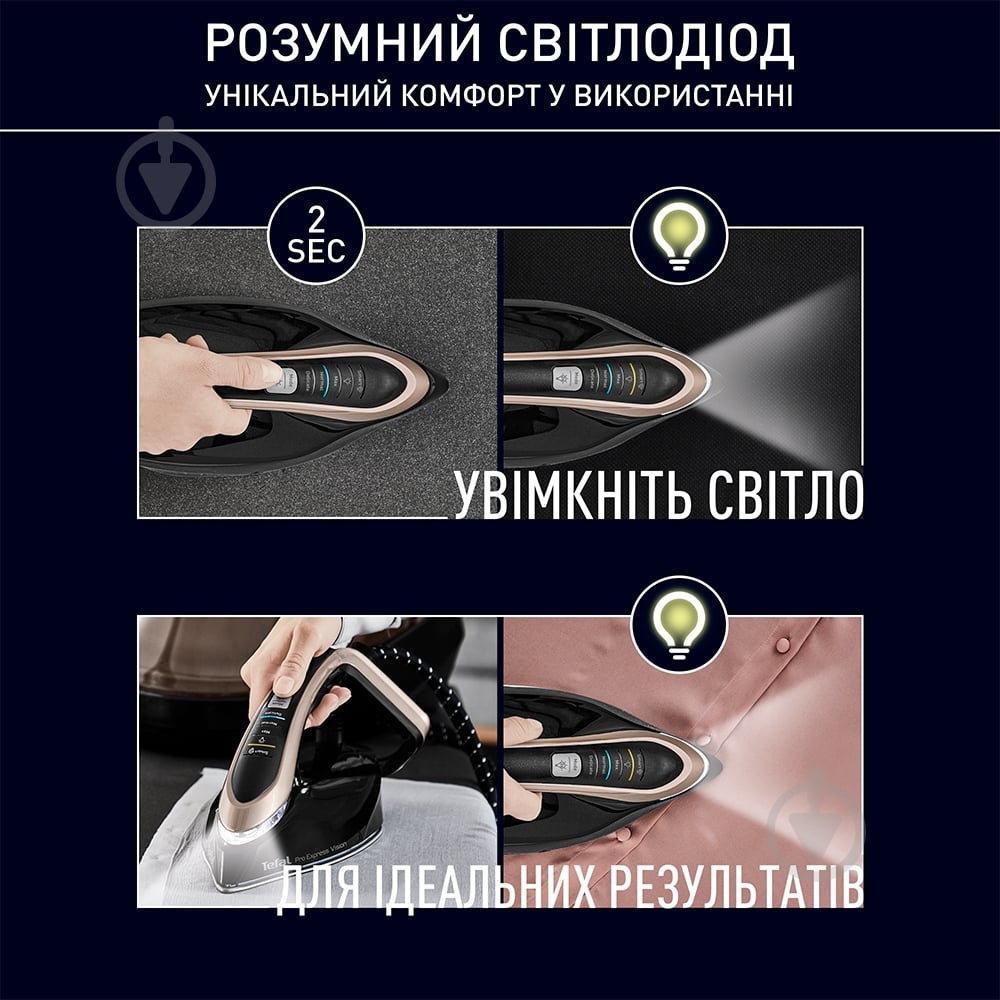 Утюг с парогенератором Tefal Pro Express Vision GV9820E0 - фото 3