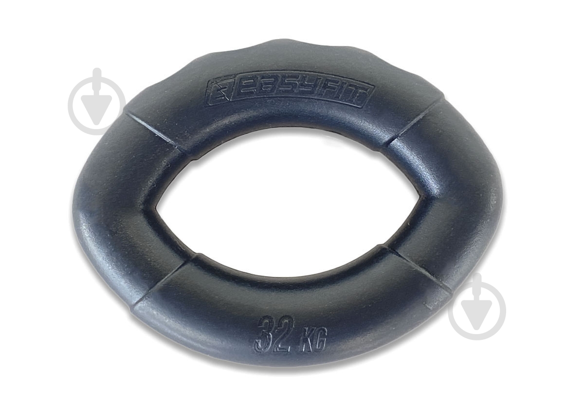 Еспандер EasyFit кистьовий Elliptic 32 кг чорний EF-1903-70 - фото 3