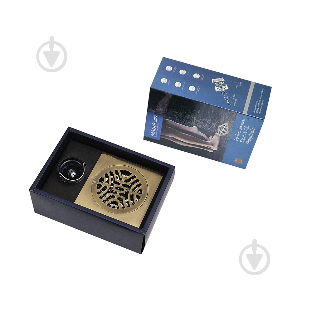 Душевой трап MAGdrain B2 100х100 мм - фото 5 Душевой трап MAGdrain B2 100х100 мм - фото 5