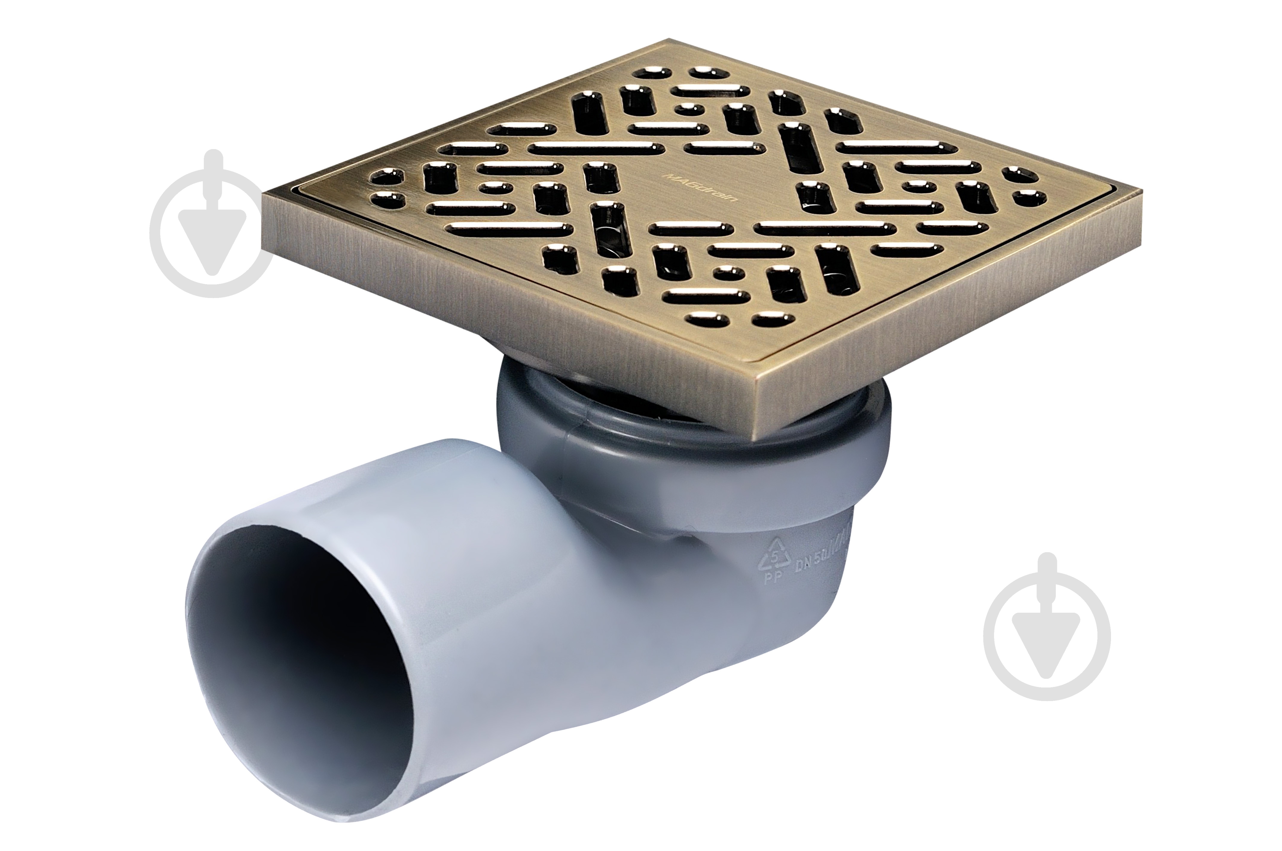 Душевой трап MAGdrain B4 100х100 мм - фото 1 Душевой трап MAGdrain B4 100х100 мм - фото 1