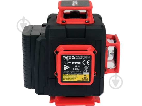 Уровень лазерный YATO YT-30417 - фото 6 Уровень лазерный YATO YT-30417 - фото 6