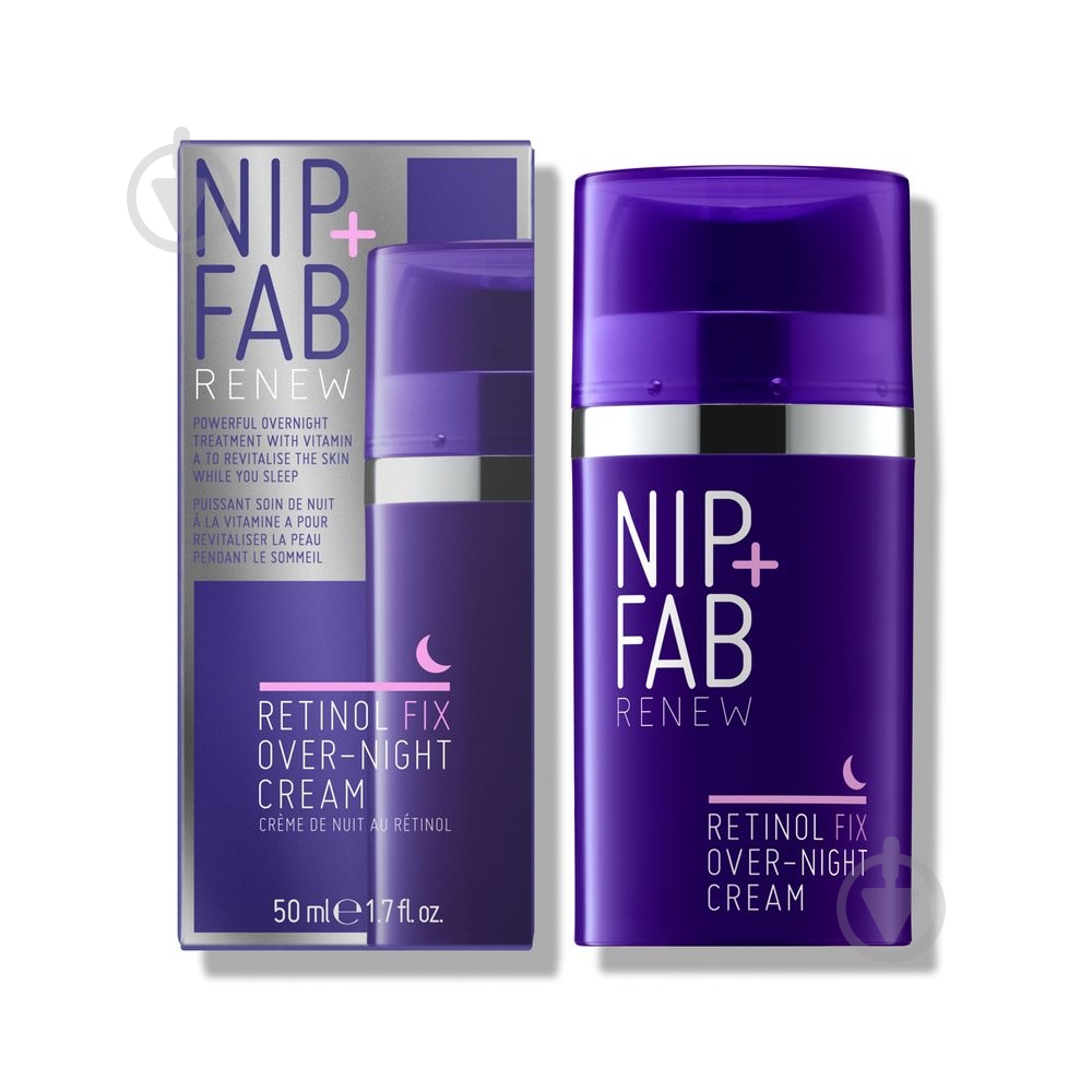 Крем для обличчя нічний Nip+Fab з ретинолом 50 мл - фото 2 Крем для обличчя нічний Nip+Fab з ретинолом 50 мл - фото 2