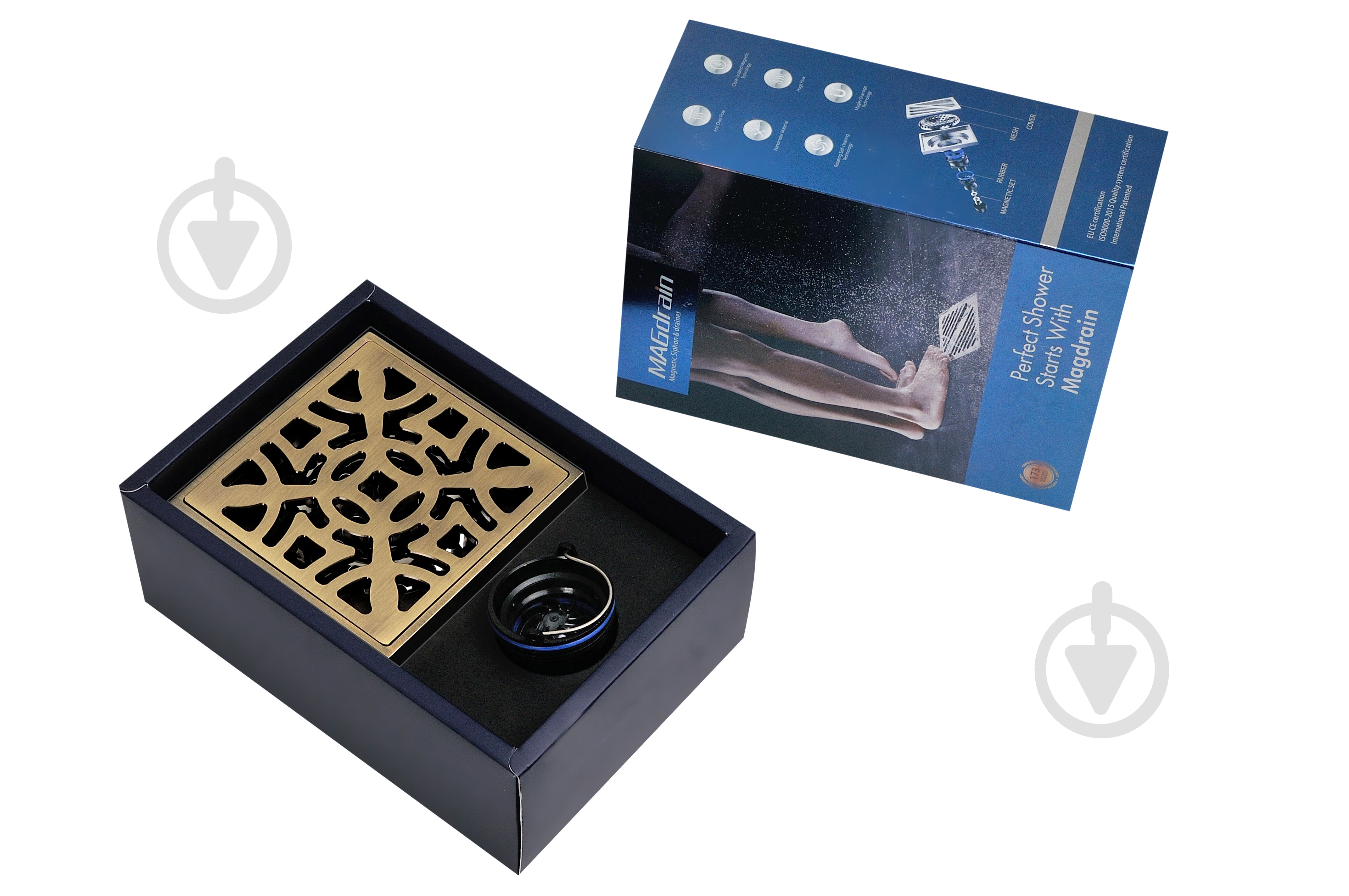 Душевой трап MAGdrain C2 100х100 мм - фото 5 Душевой трап MAGdrain C2 100х100 мм - фото 5