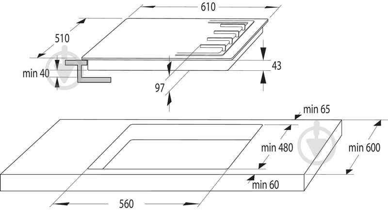 Варочная поверхность газовая Gorenje GTW641KB - фото 12 Варочная поверхность газовая Gorenje GTW641KB - фото 12