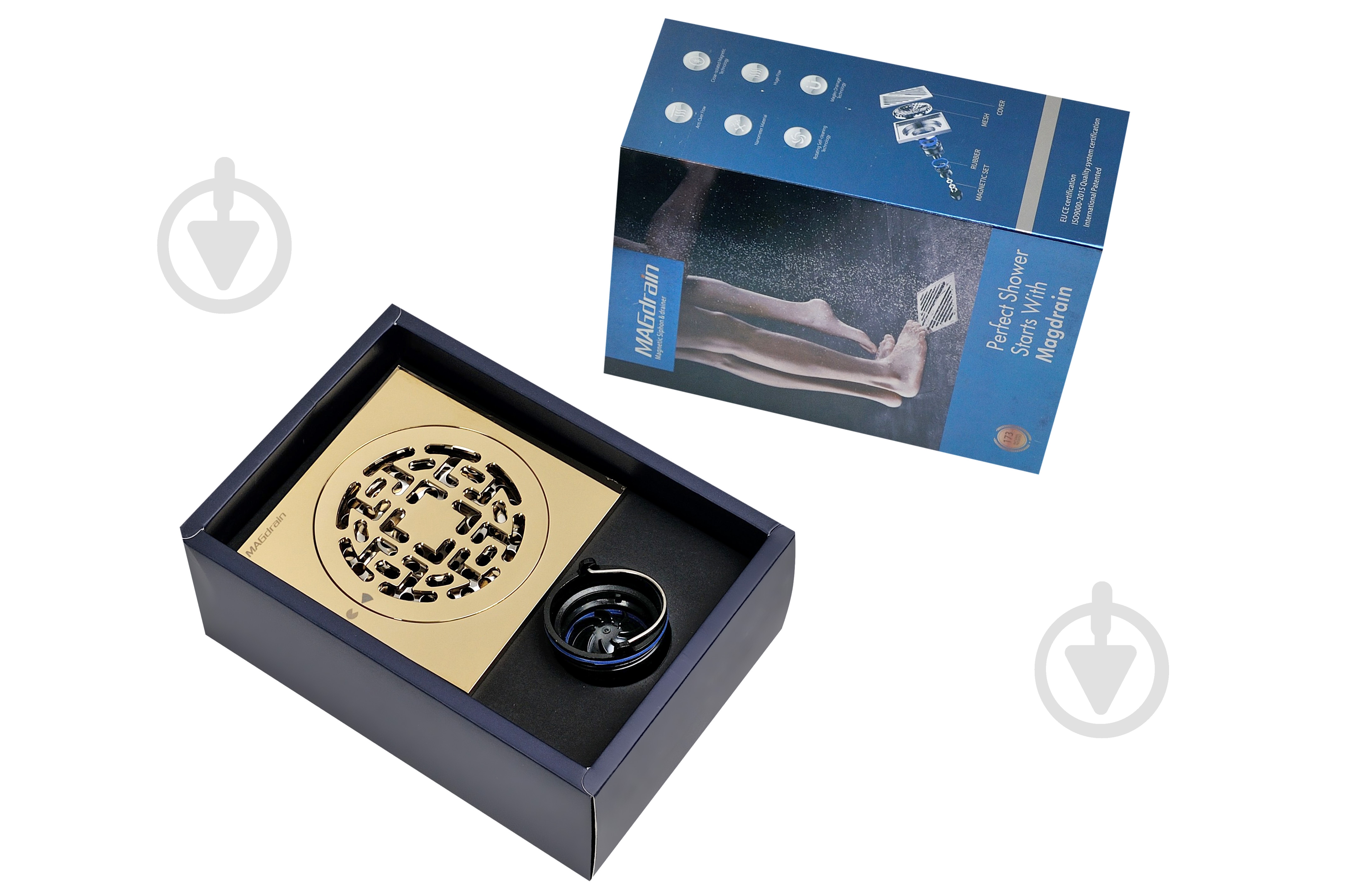 Душевой трап MAGdrain C5 100х100 мм - фото 5 Душевой трап MAGdrain C5 100х100 мм - фото 5