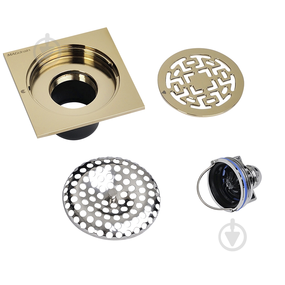 Душевой трап MAGdrain C5 100х100 мм - фото 4 Душевой трап MAGdrain C5 100х100 мм - фото 4