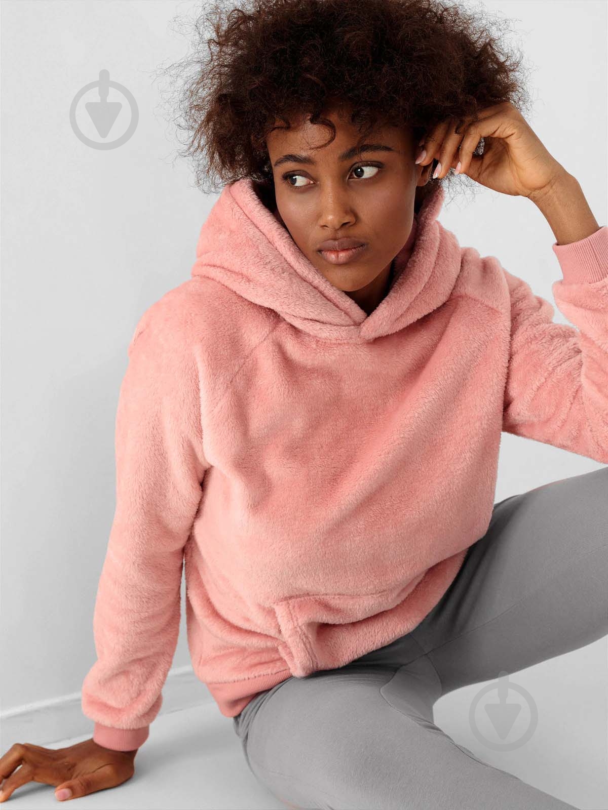 Худи 4F H4Z21-BLD017-65S р. L розовый - фото 3 Худи 4F H4Z21-BLD017-65S р. L розовый - фото 3