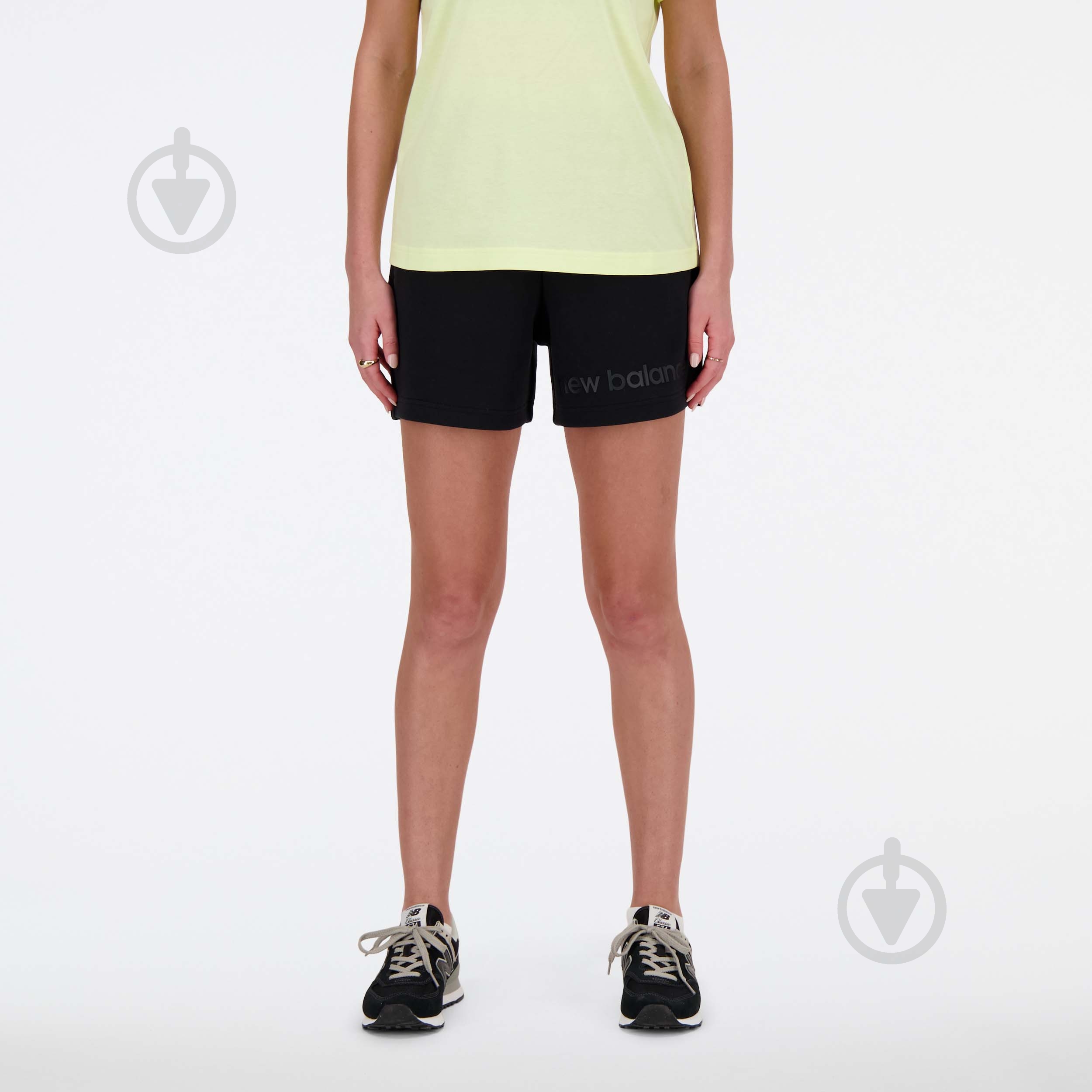 Шорты New Balance WS41550BK р. M черный - фото 1