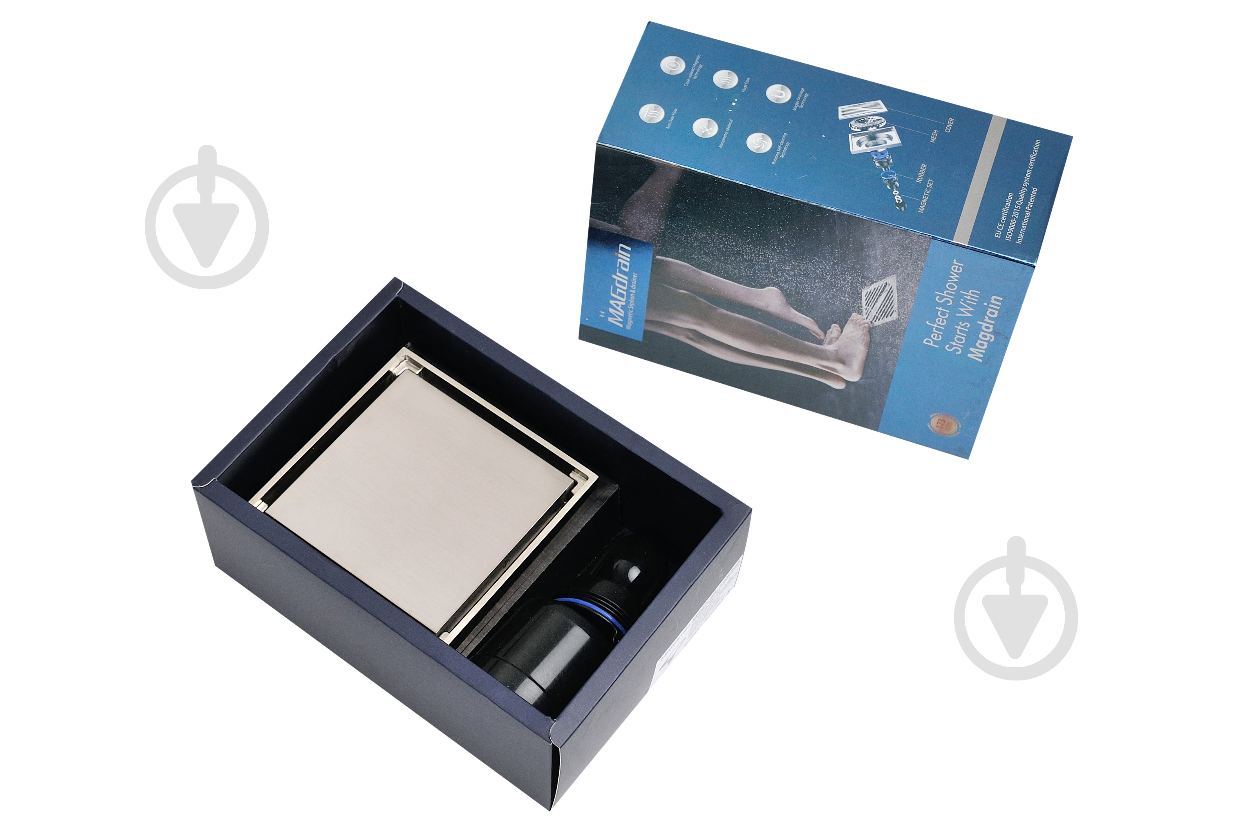 Душевой трап MAGdrain C7 100х100 мм - фото 6 Душевой трап MAGdrain C7 100х100 мм - фото 6