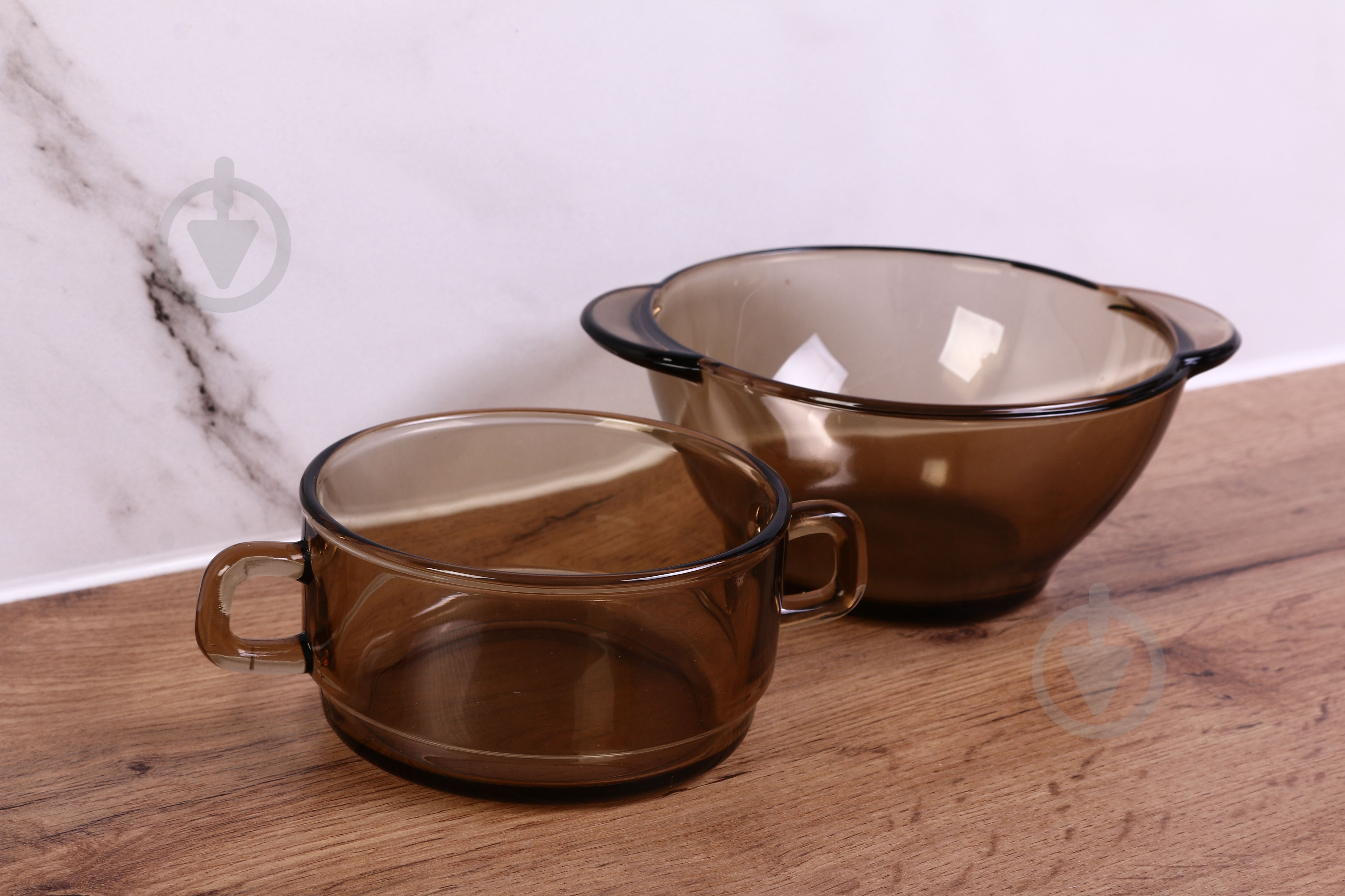 Чашка для бульона Гута 500 мл дымчатая - фото 3