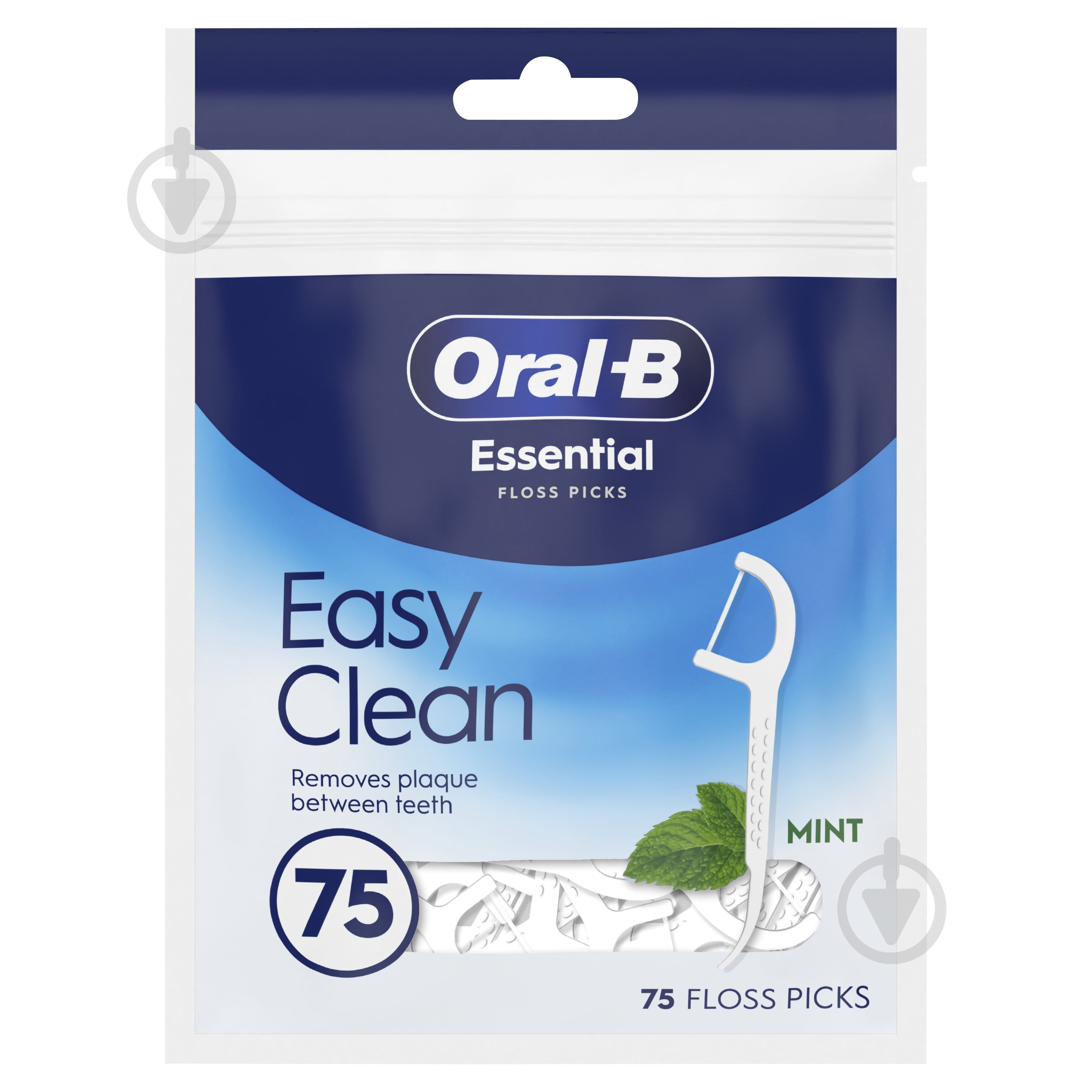 Флоссер Oral-B Essential Мятний 75 шт. - фото 2