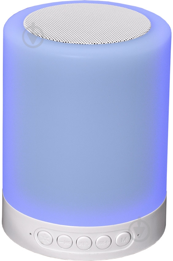Настільна лампа офісна Hopfen LED SH-001 RGB з Bluetooth-колонкою 3 Вт білий - фото 4