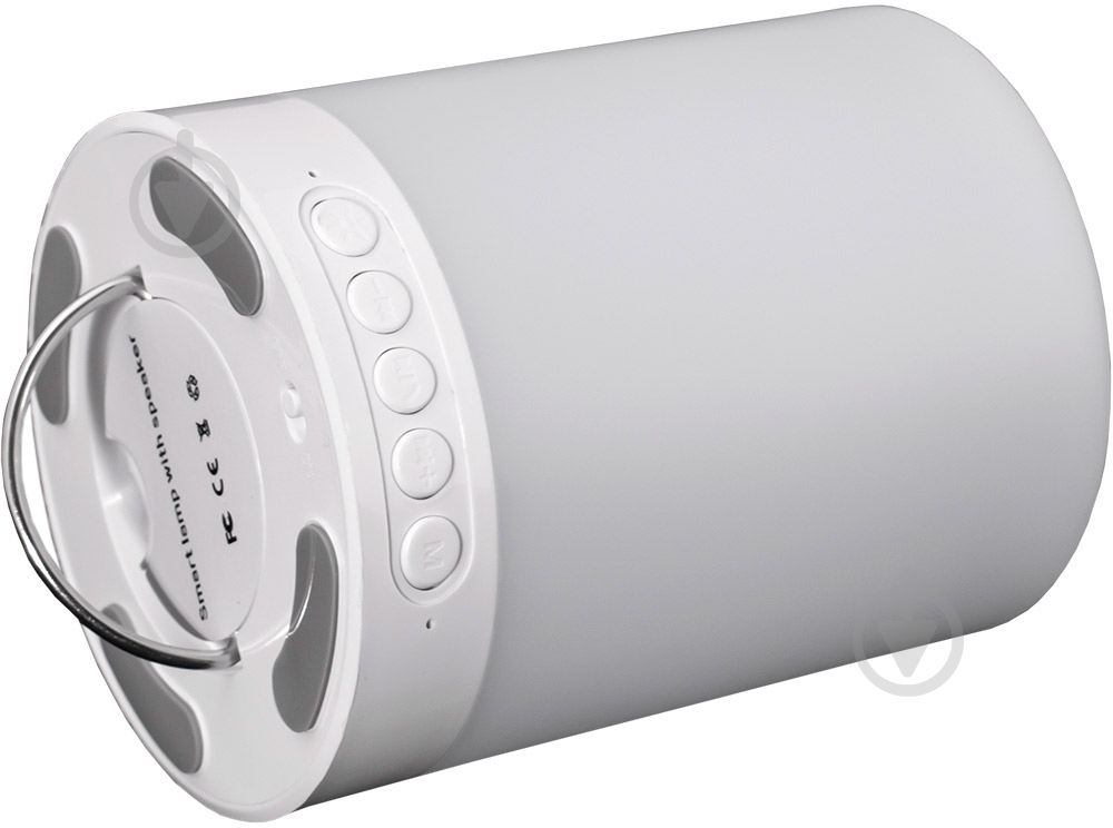 Настільна лампа офісна Hopfen LED SH-001 RGB з Bluetooth-колонкою 3 Вт білий - фото 3