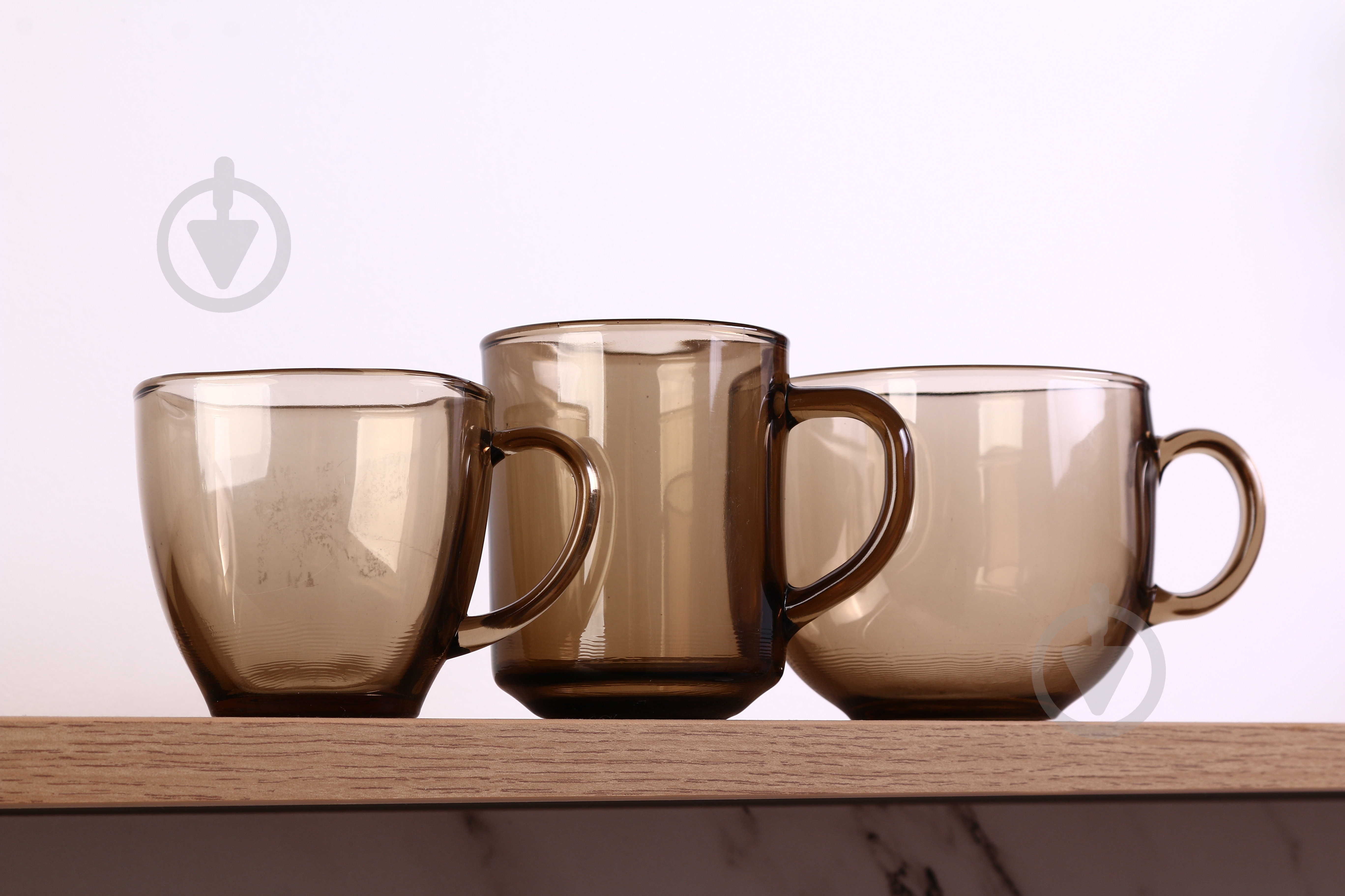 Чашка Гута 250 мл Chayna дымчатая - фото 3 Чашка Гута 250 мл Chayna дымчатая - фото 3