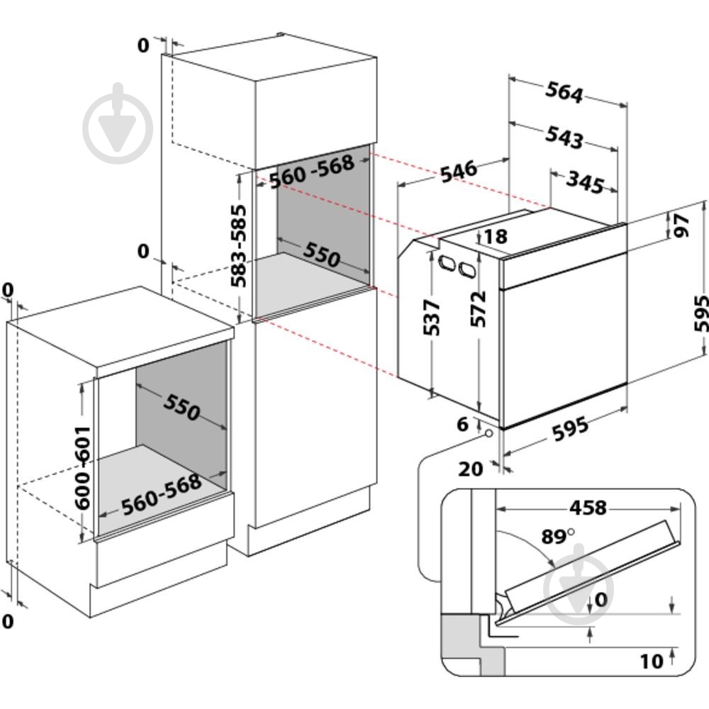 Духовой шкаф Whirlpool OAKZ96200CSIX - фото 9