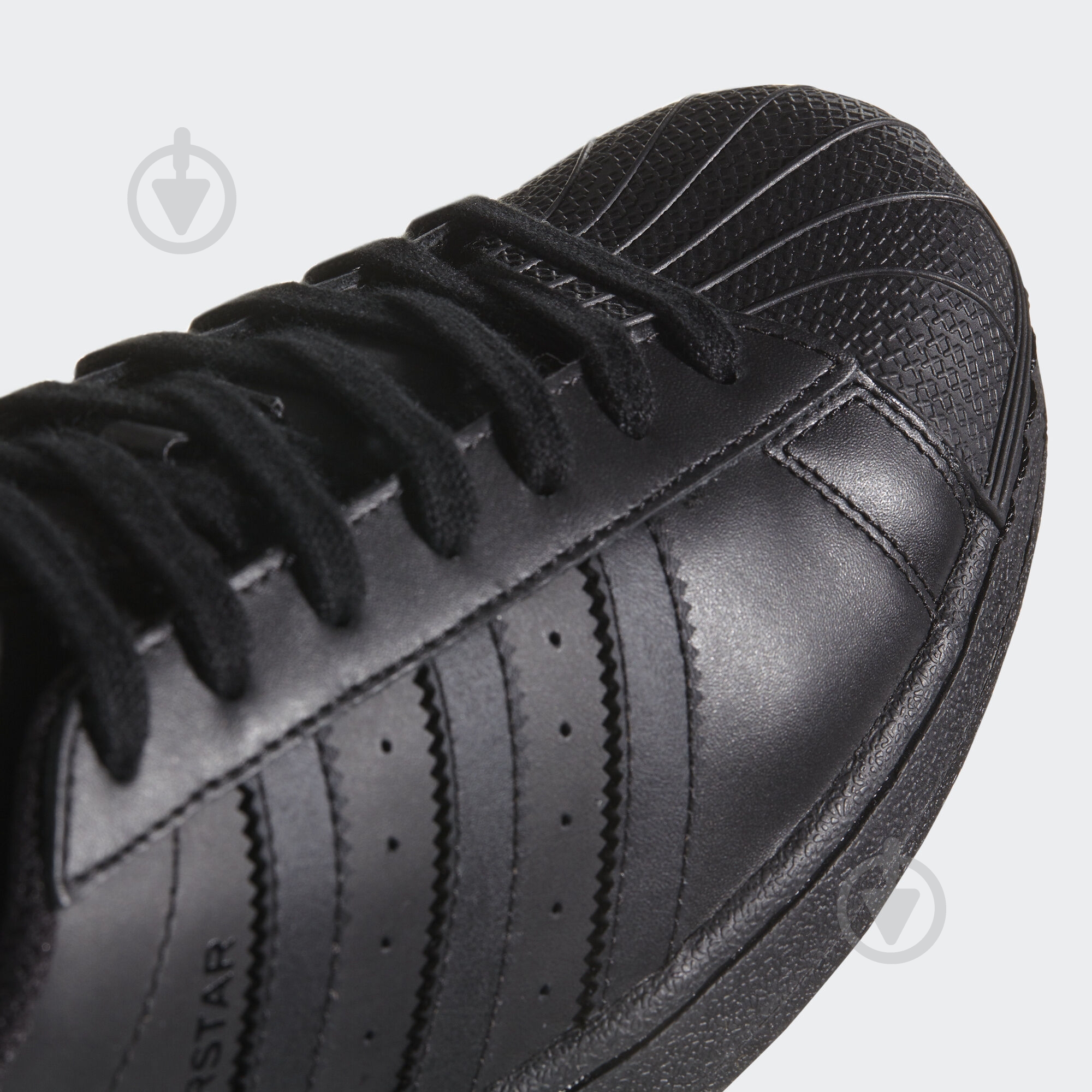 Кроссовки мужские зимние Adidas SUPERSTAR AF5666 р.40 черные - фото 8