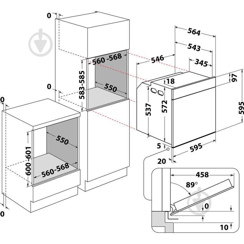 Духовой шкаф Whirlpool OAKZ97961SPIX - фото 9
