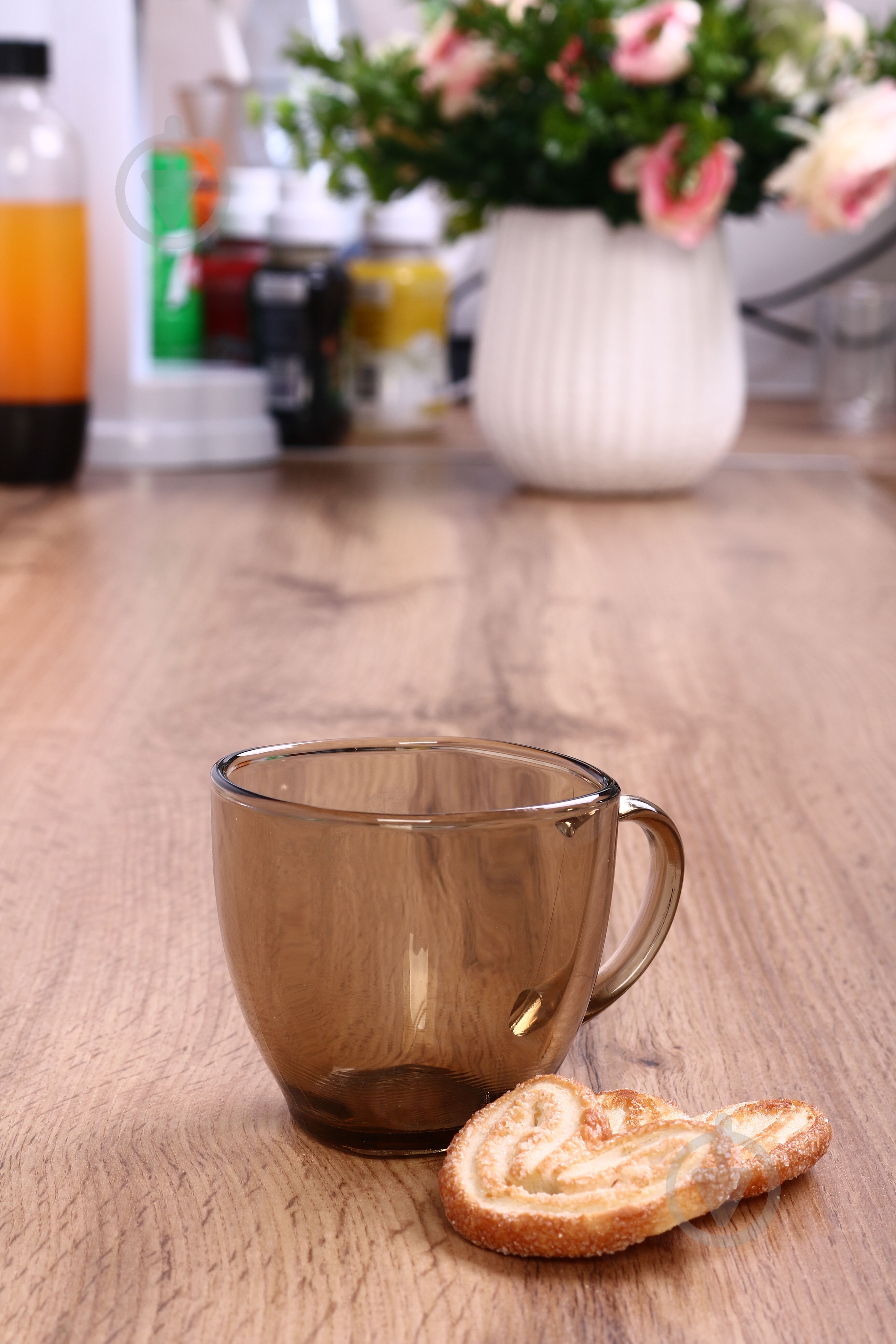 Чашка Гута 220 мл КВ Quadra дымчатая - фото 2