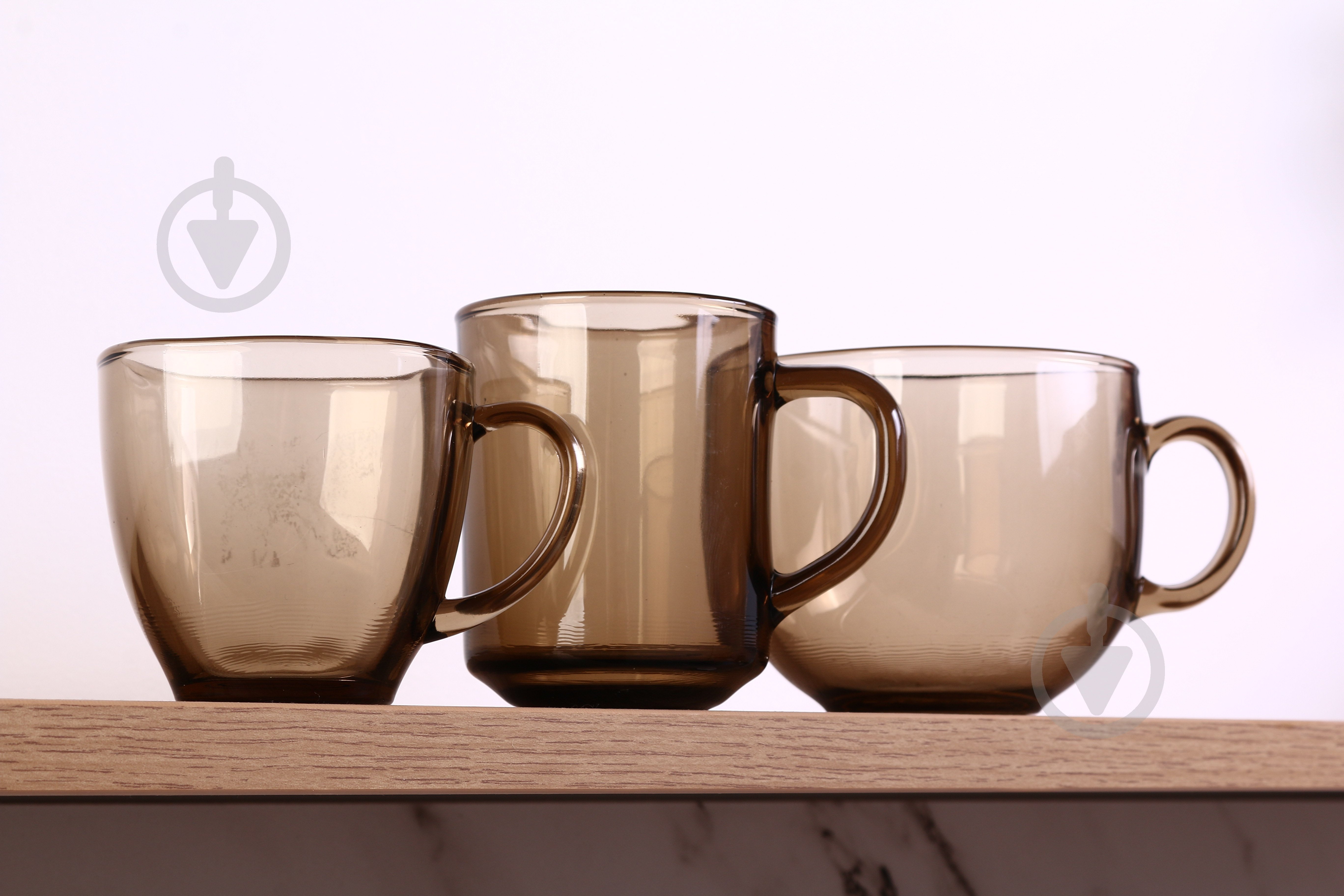 Чашка Гута 220 мл КВ Quadra дымчатая - фото 3